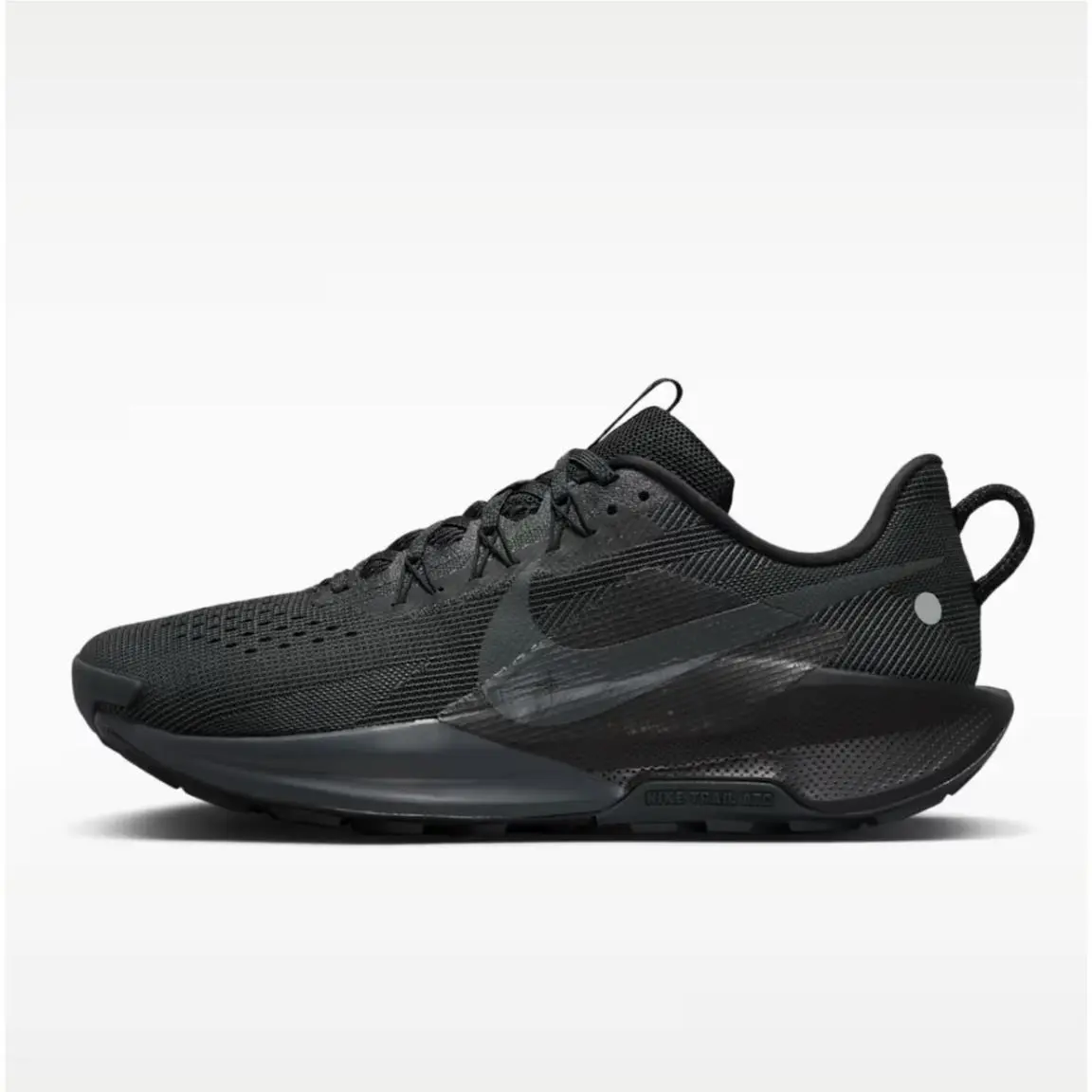 Men`s Nike Pegasus Trail 5 Gtx Trail Shoes Triple Black Size 9.5 FQ0908 002