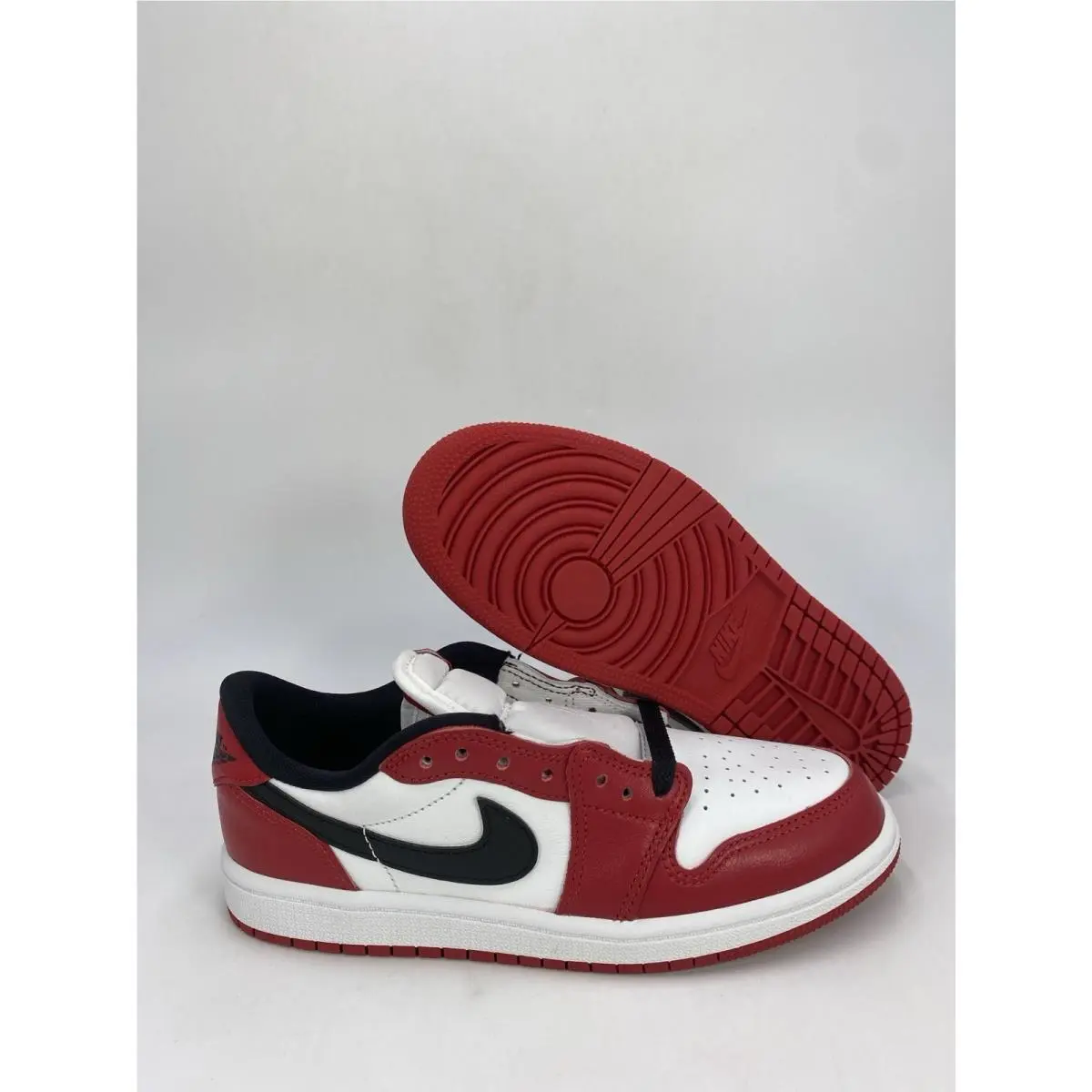 Nike Jordan 1 Retro Low OG PS Varsity Red Black White HQ6996 600 Size 3Y