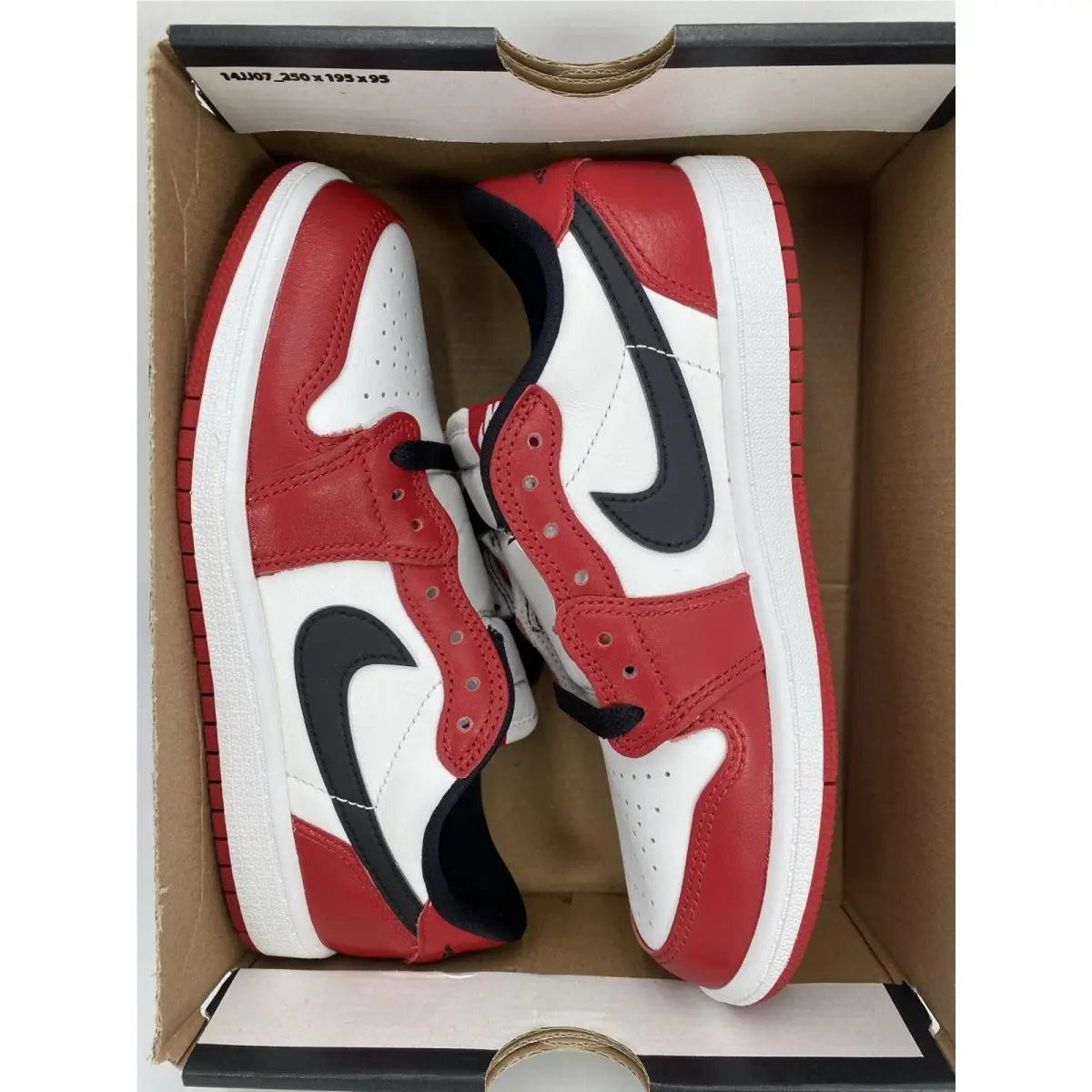 Nike shoes - Jordan 1 Low - Low - HQ6996 600 - Varsity Red/Black-Summit White (UPC: 198482707859) 7