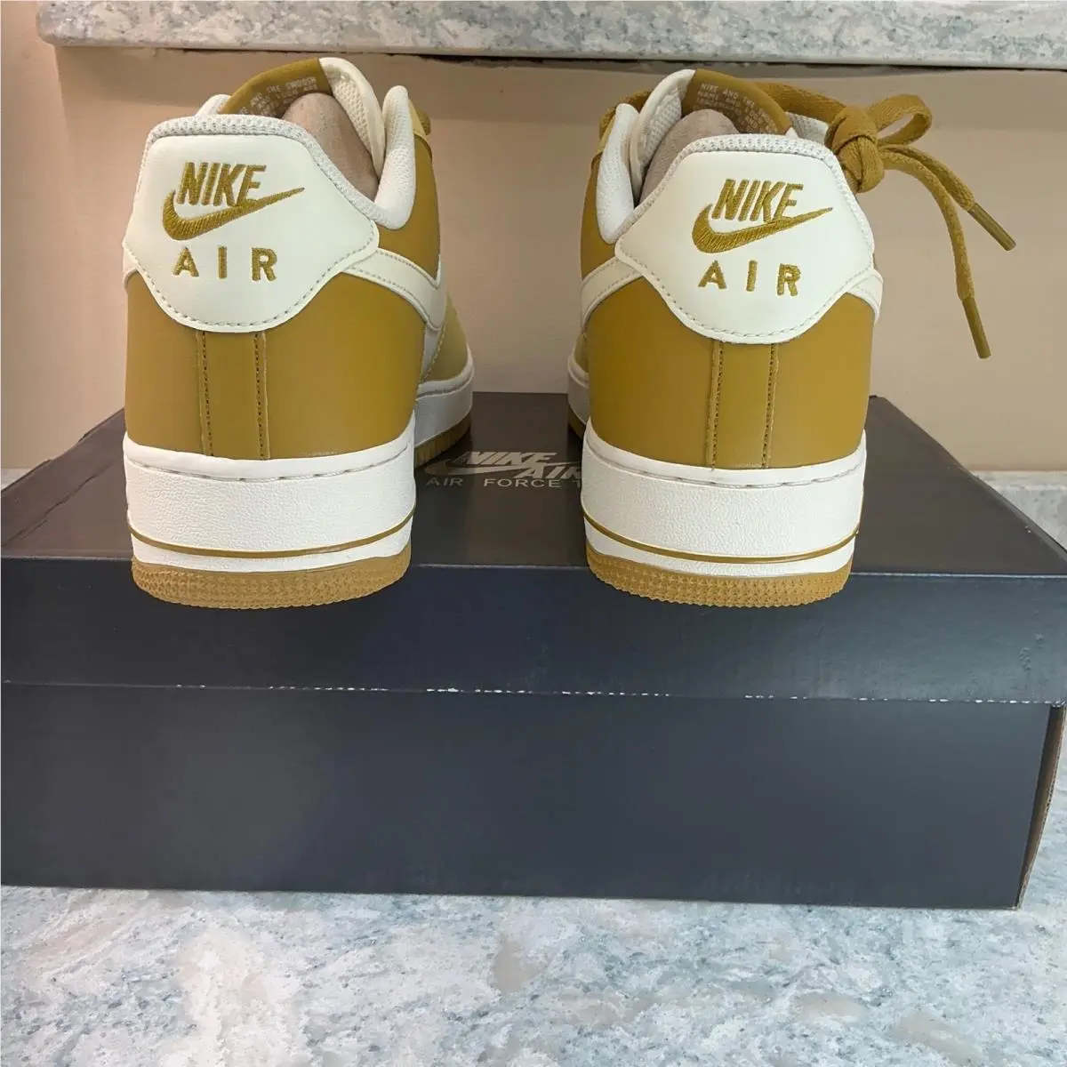 Nike shoes - Nike Air Force 1 `07 - Yellow 10