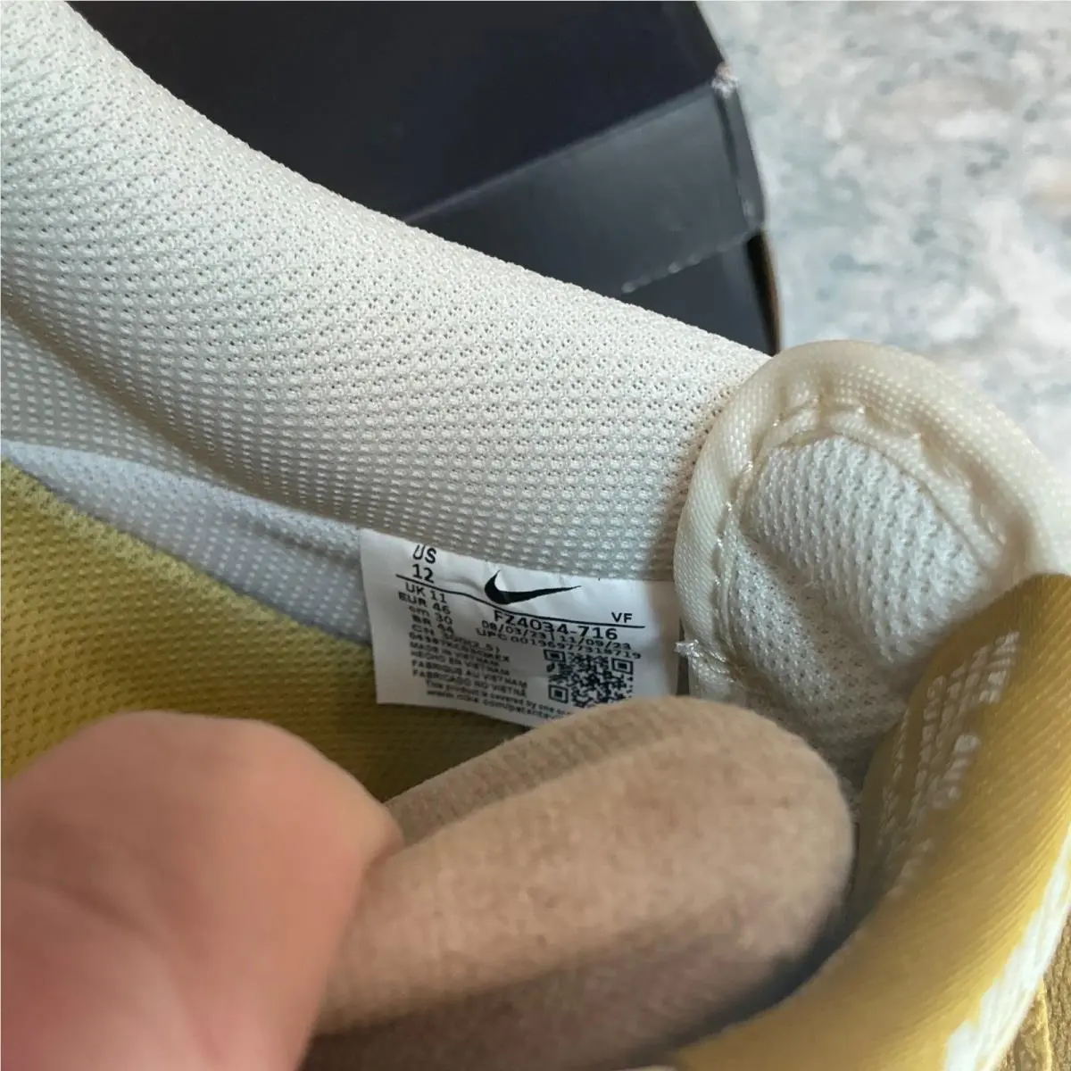 Nike shoes - Nike Air Force 1 `07 - Yellow 1