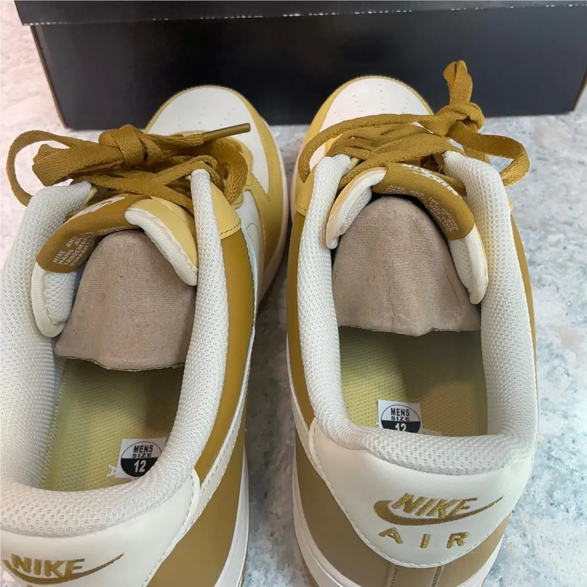 Nike shoes - Nike Air Force 1 `07 - Yellow 7