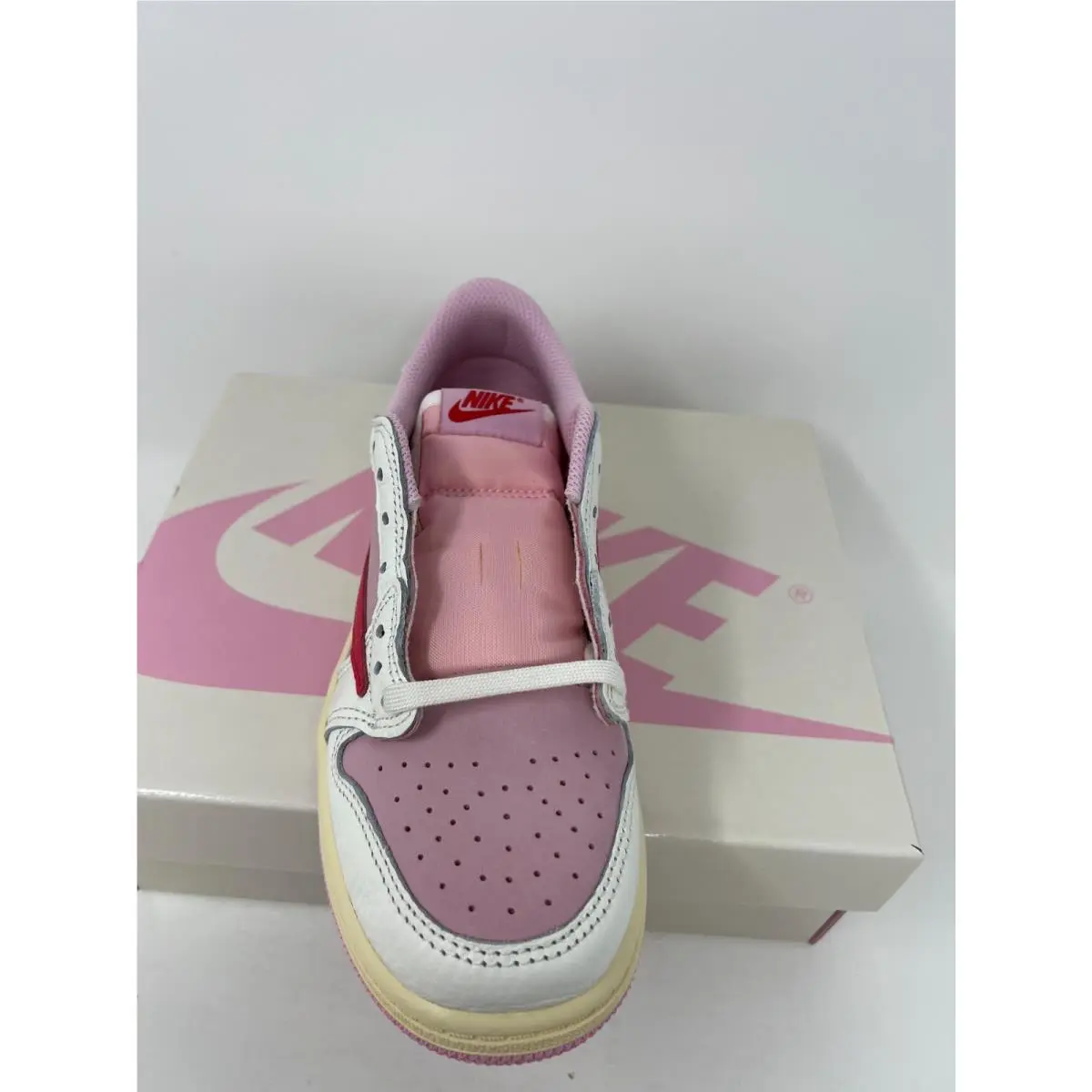 Nike shoes - Air Jordan 1 - Air - IQ7605-101 - Pink (UPC: 198963171551) 2