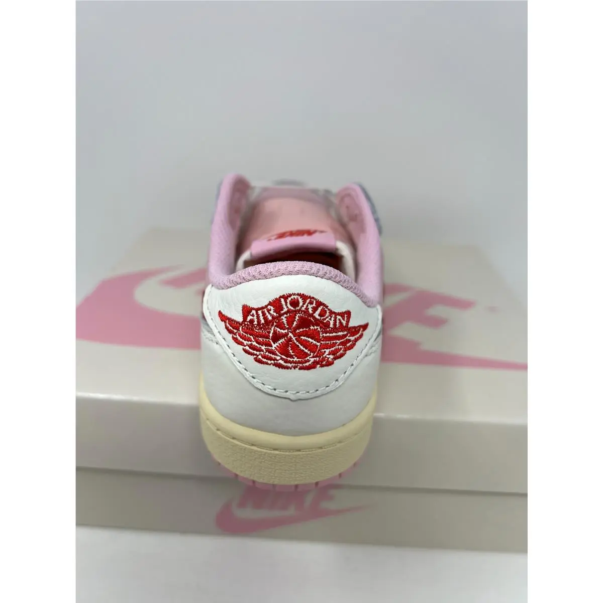 Nike shoes - Air Jordan 1 - Air - IQ7605-101 - Pink (UPC: 198963171551) 4