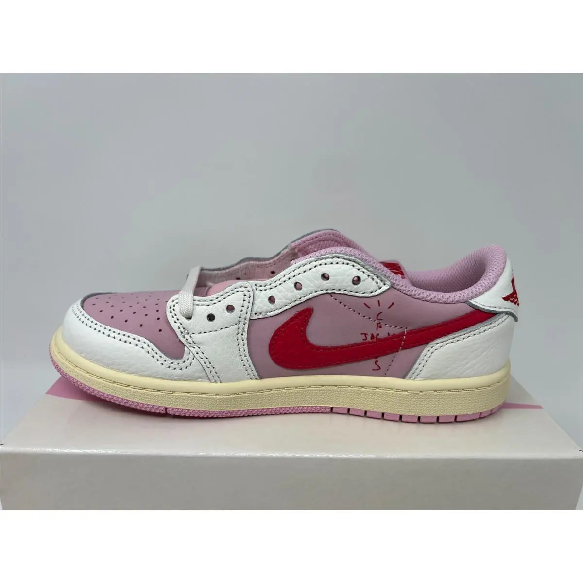Nike shoes - Air Jordan 1 - Air - IQ7605-101 - Pink (UPC: 198963171551) 3