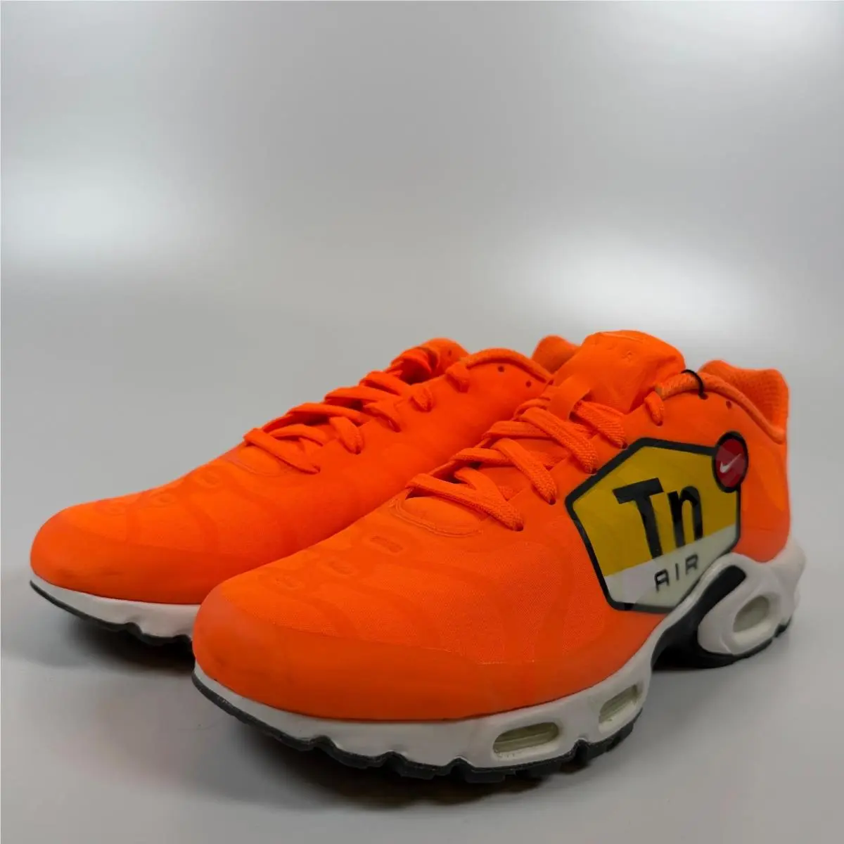 Nike Air Max Plus Big Logo Total Orange Mens AJ7181-800 Sz 10 TN Air NS Gpx