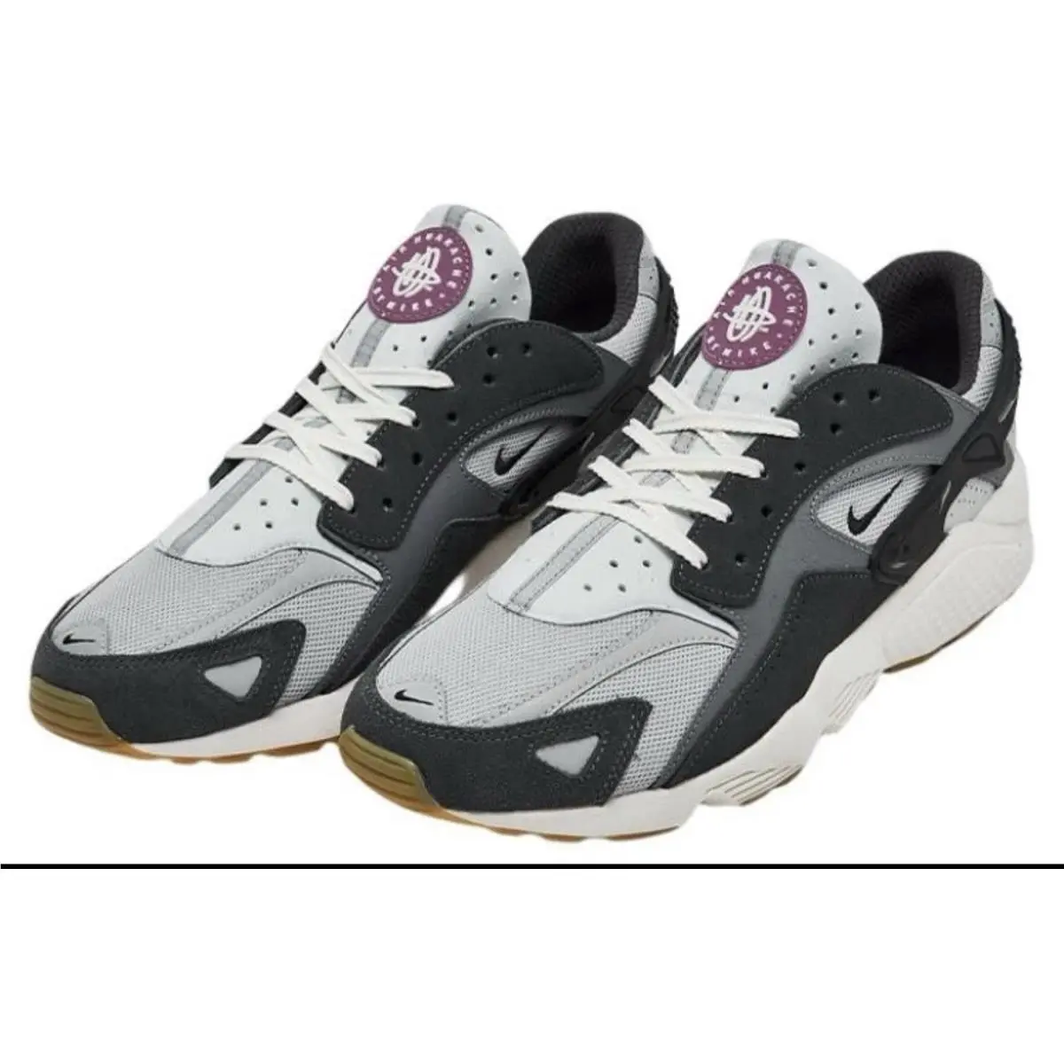Nike Men’s Air Huarache Runner Light Smoke Grey FJ0709-001 Size 9.5