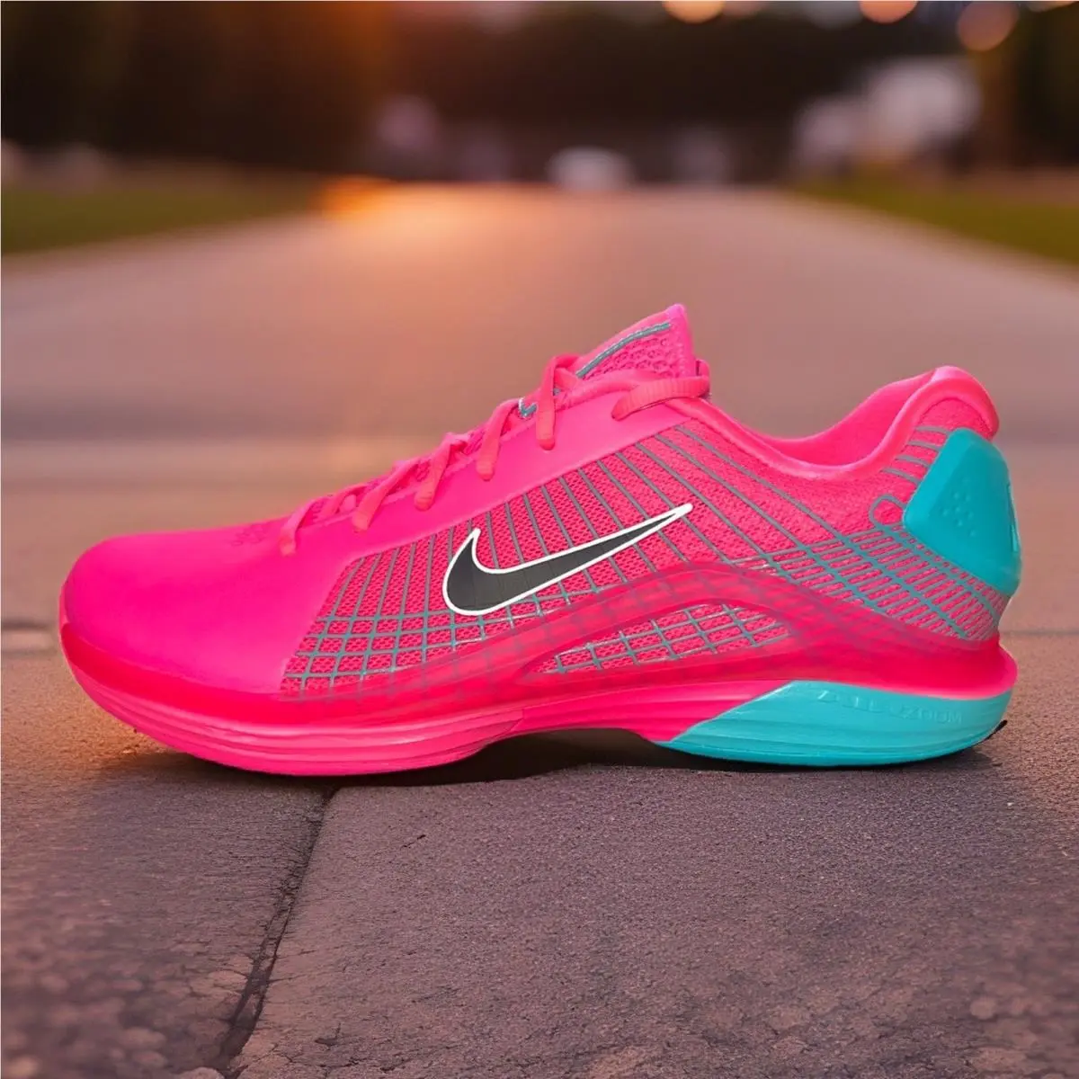 Men`s Size 10.5 Nike Zoom Hypersmash South Beach Tennis HV1488-600