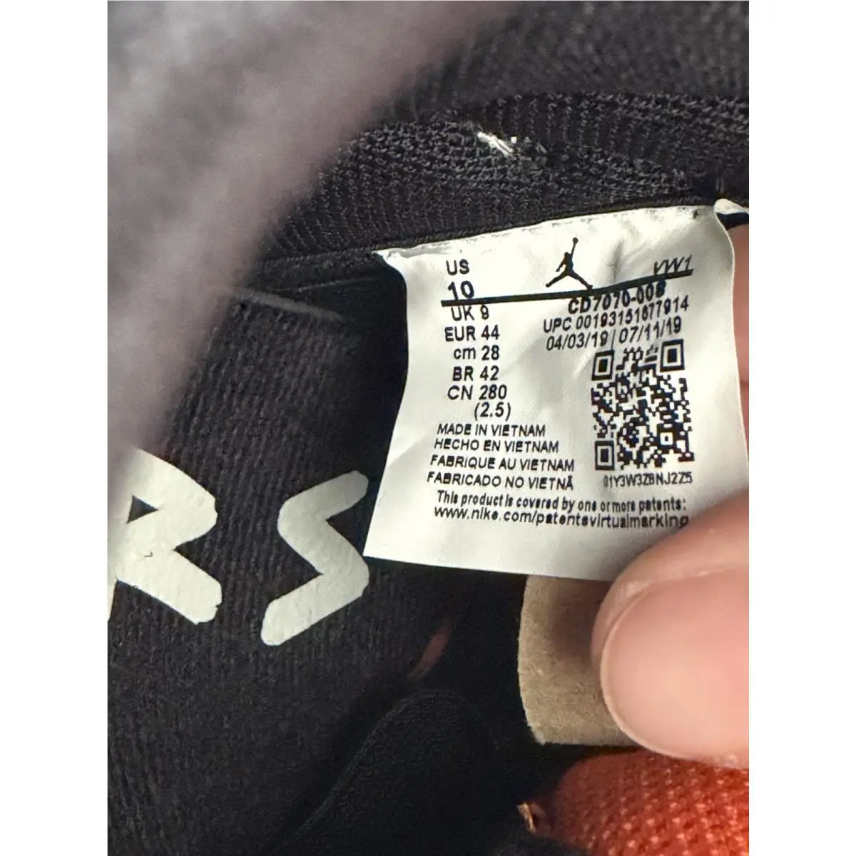 Nike shoes - Jordan Mars 270 - Mars - CD7070-008 - Black 6