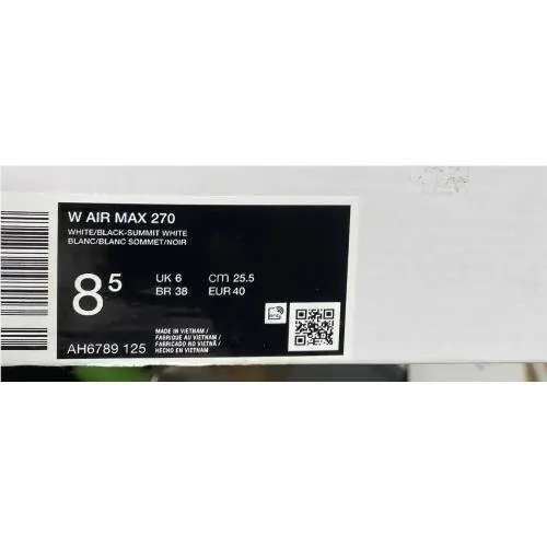 Nike shoes - Air Max 270 - Air Max - White 3