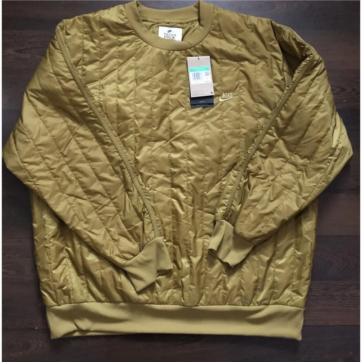 Nike Sportswear Therma-fit Tech Pack Men`s XL Winterized Crewneck DQ4302-382