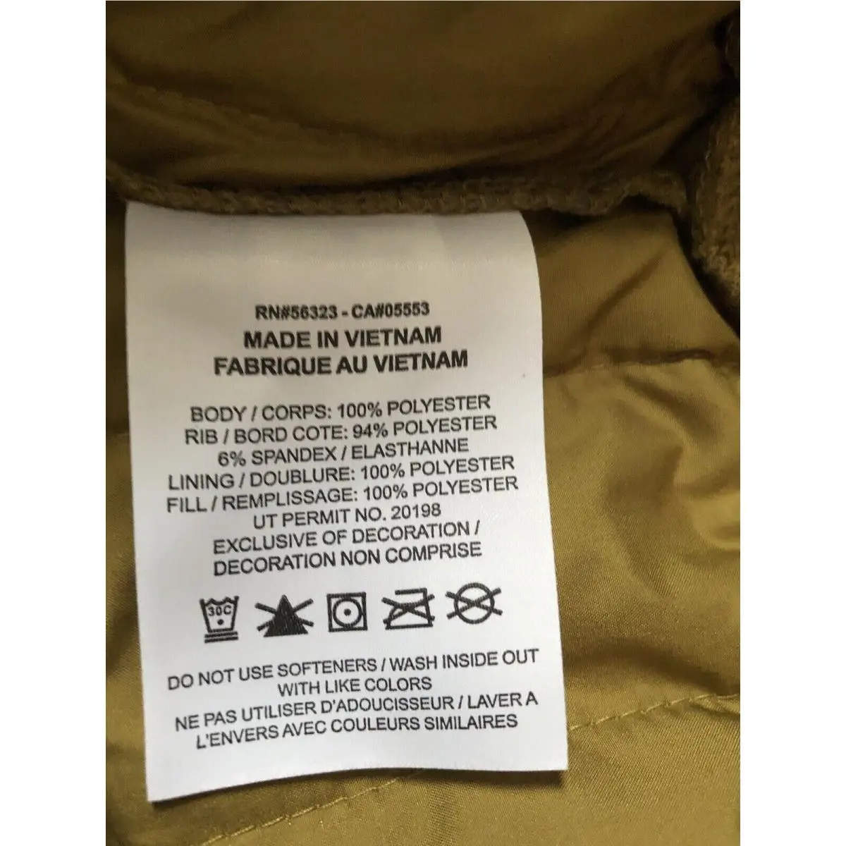 Nike clothing - Nike Tech - Tech - DQ4302382 - mustard yellow (UPC: 196147192903) 7