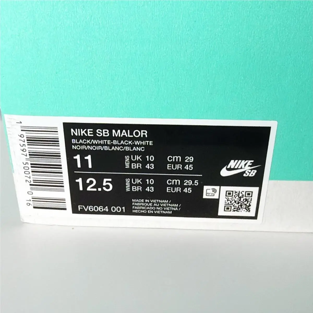 Nike shoes - Nike SB Malor - Malor - FV6064-001 - Black 4