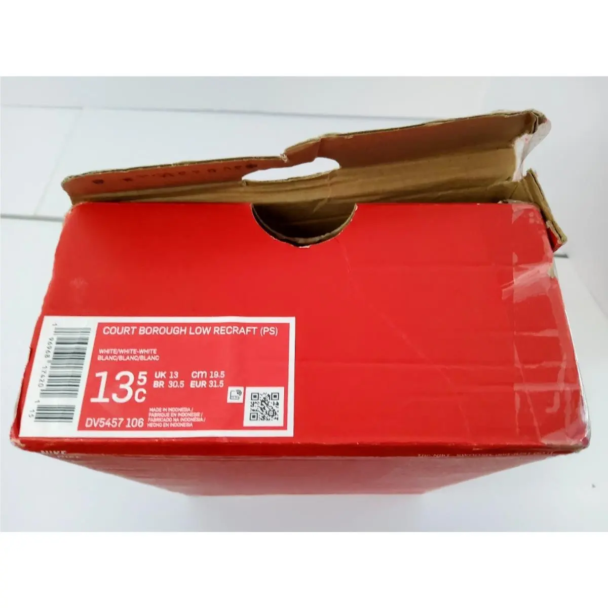 Nike shoes - Nike Court Borough - Court Borough - White (UPC: 196968174201) 8