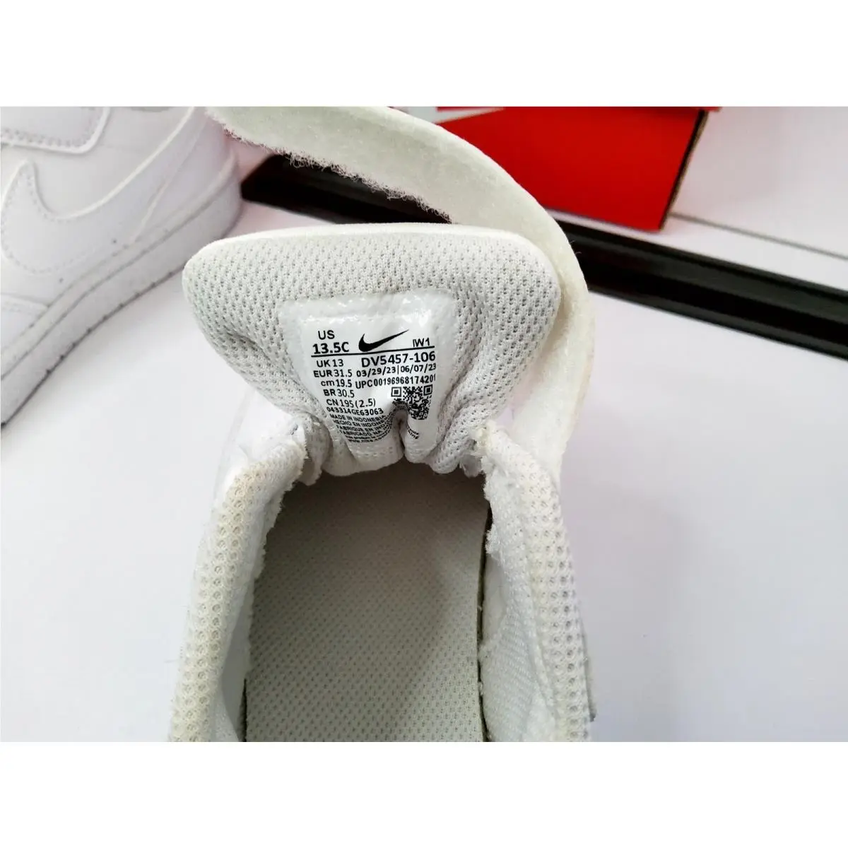 Nike shoes - Nike Court Borough - Court Borough - White (UPC: 196968174201) 4