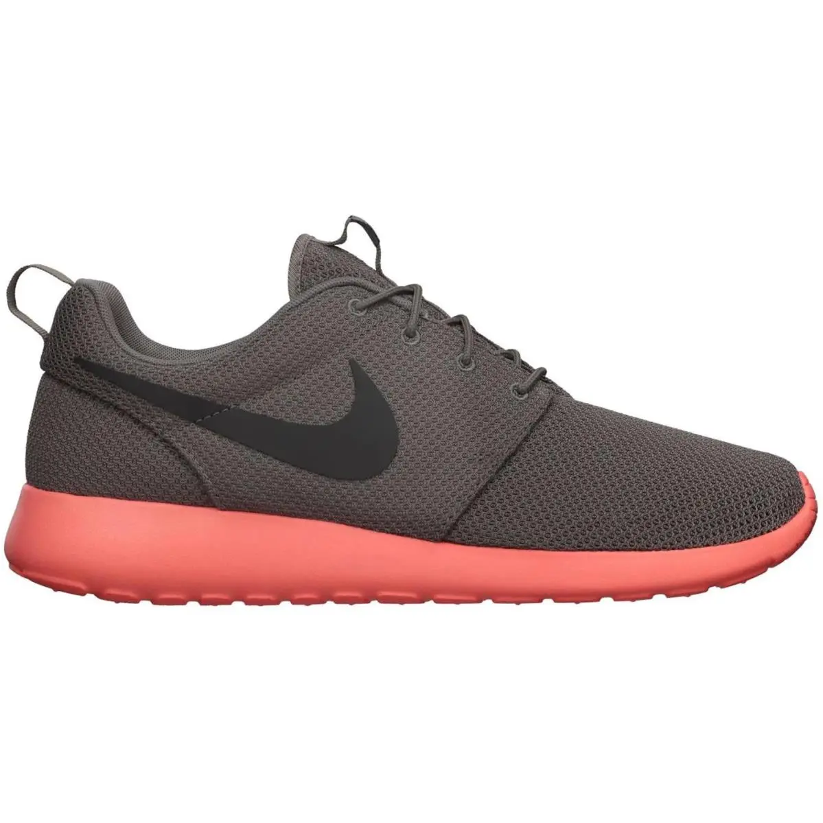 Size 8.5 Nike Roshe Run Soft Grey Crimson