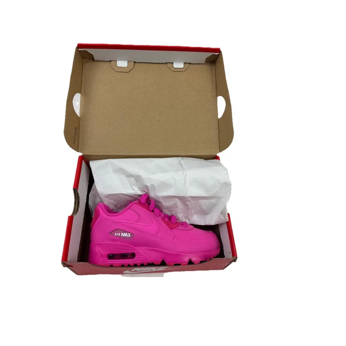 Nike shoes - Nike Air Max 90 LTR (PS) - Red (UPC: 0888408093677) 0