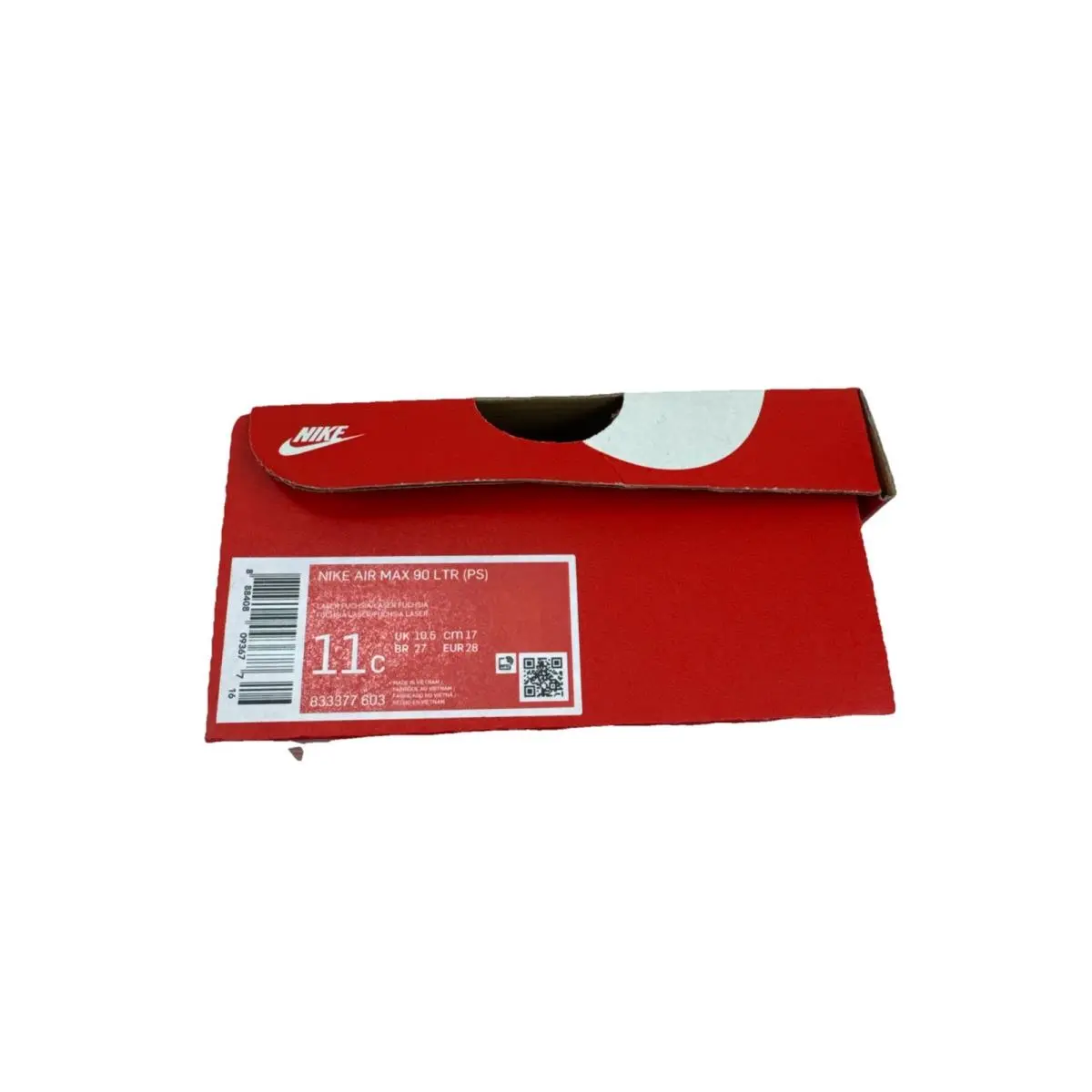 Nike shoes - Nike Air Max 90 LTR (PS) - Red (UPC: 0888408093677) 2
