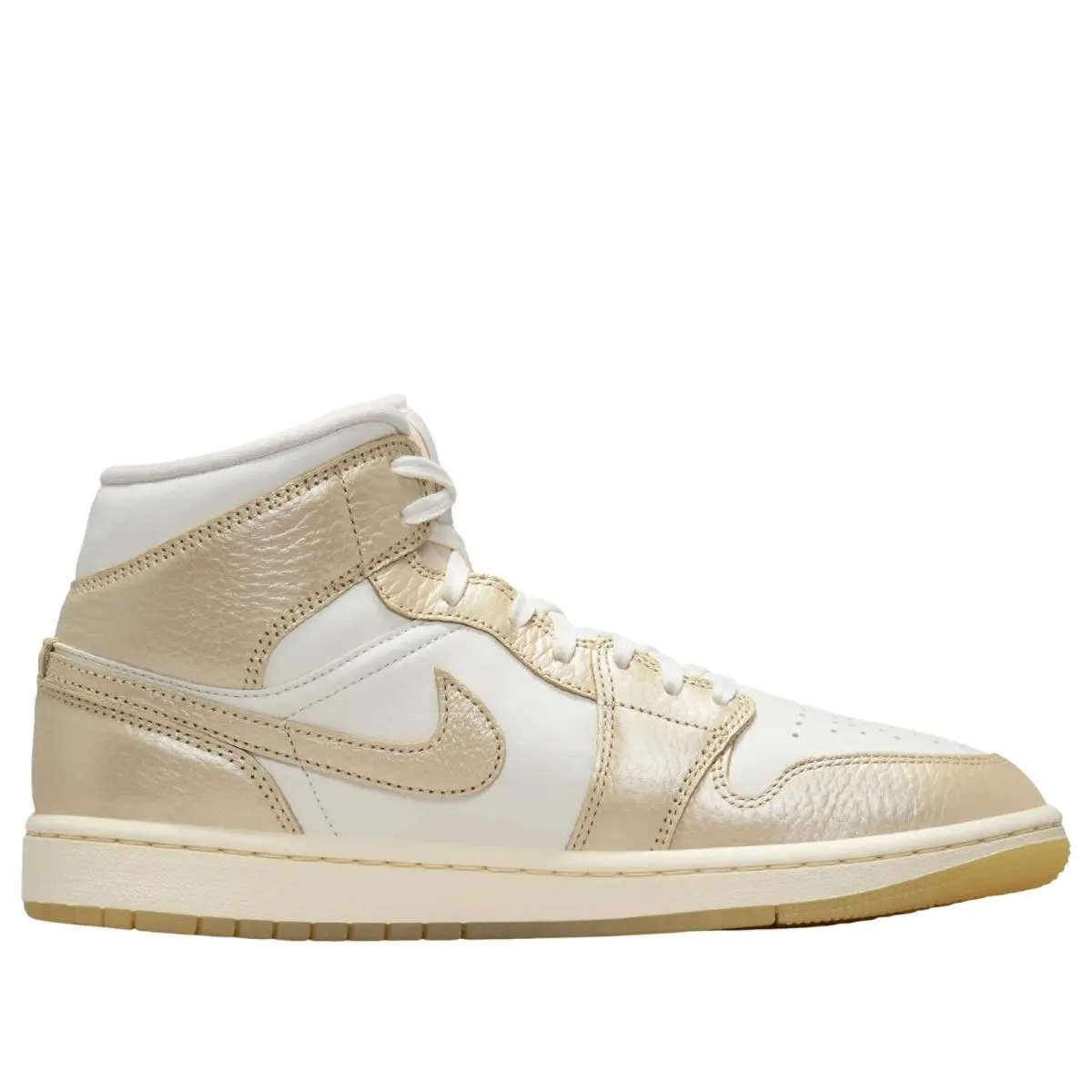 Nike shoes - Air Jordan 1 Mid SE - HV5159-100 - Gold 0