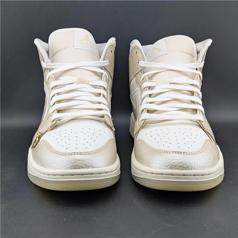Nike shoes - Air Jordan 1 - Air - HV5159-100 - Gold (UPC: 198482671761) 9