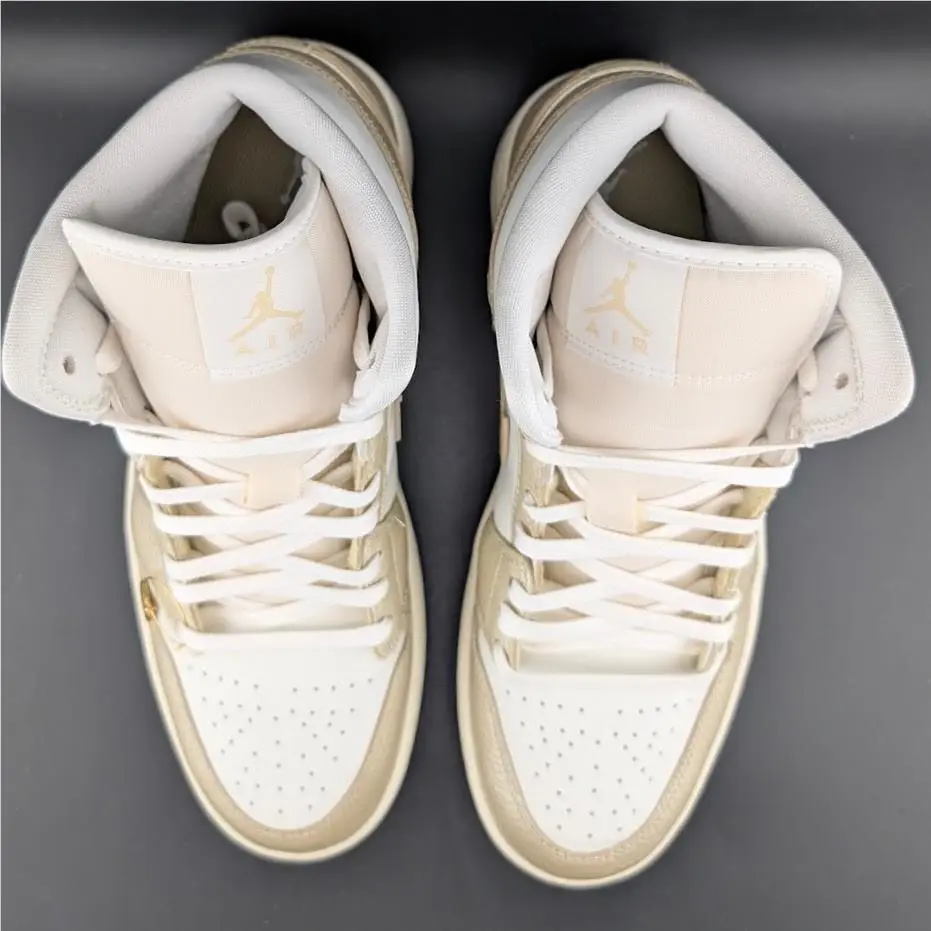 Nike shoes - Air Jordan 1 - Air - HV5159-100 - Gold (UPC: 198482671761) 11