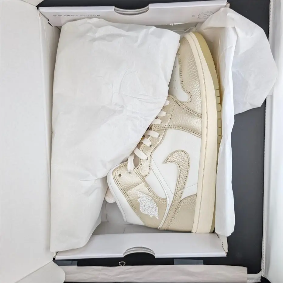 Nike shoes - Air Jordan 1 - Air - HV5159-100 - Gold (UPC: 198482671761) 16