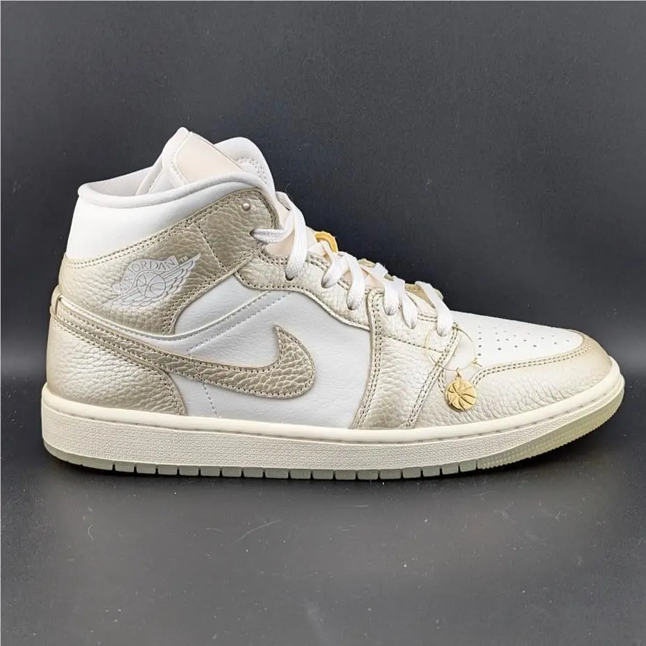 Nike shoes - Air Jordan 1 - Air - HV5159-100 - Gold (UPC: 198482671761) 0