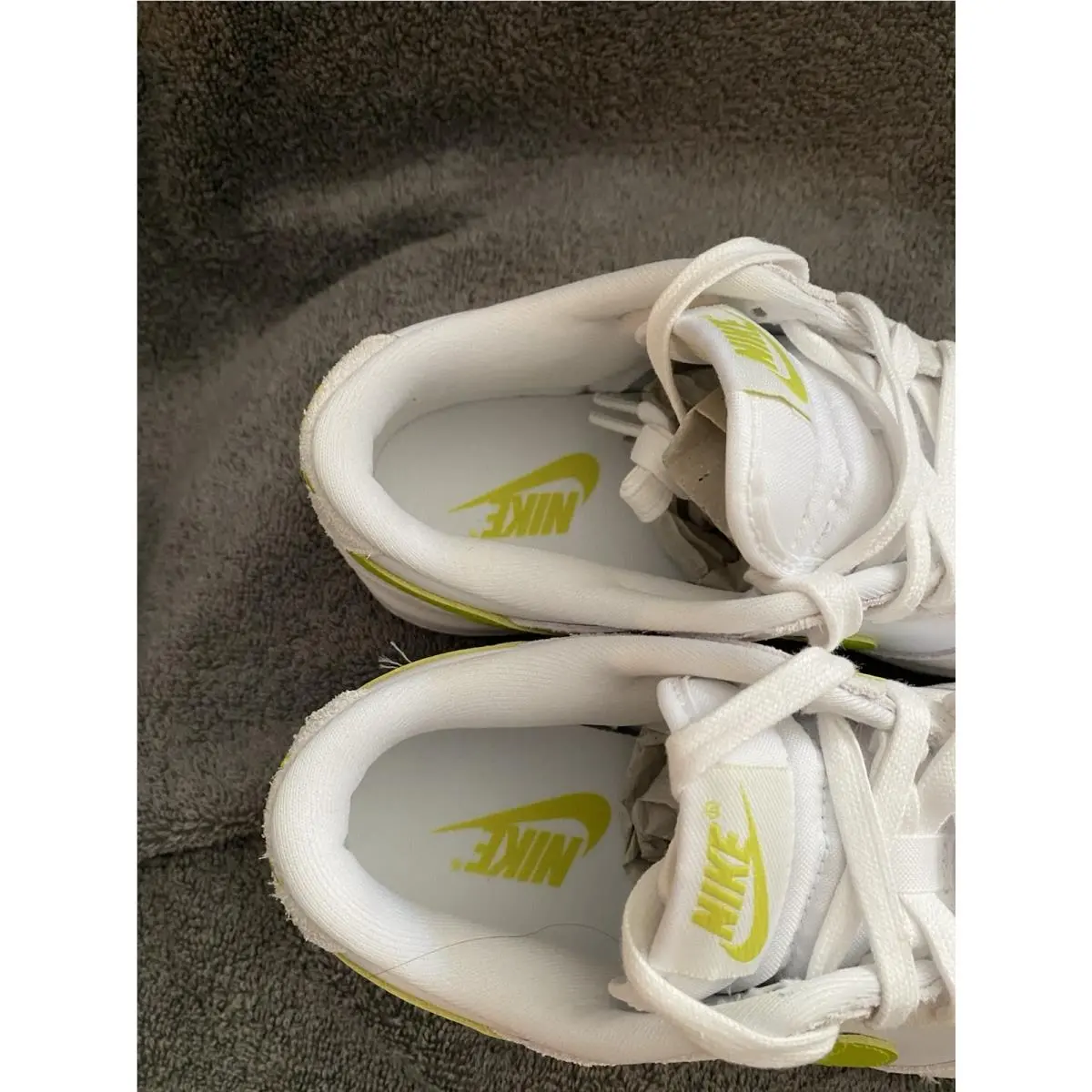 Nike shoes - Nike Dunk Low - Dunk Low - White/Lime 3