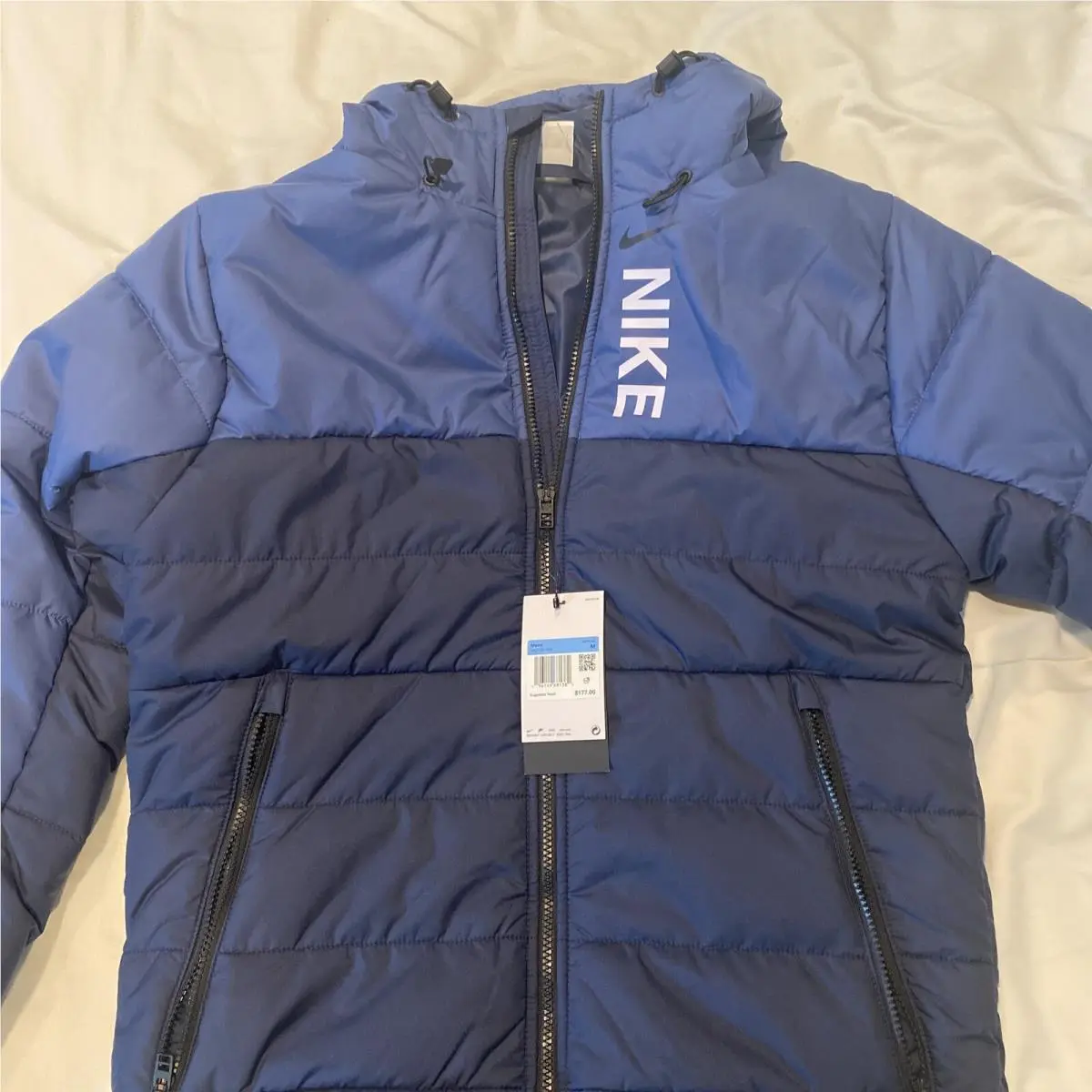 Nike Sportswear Hybrid Synthetic-fill Jacket Mystic Navy DX2036-434 Size Medium