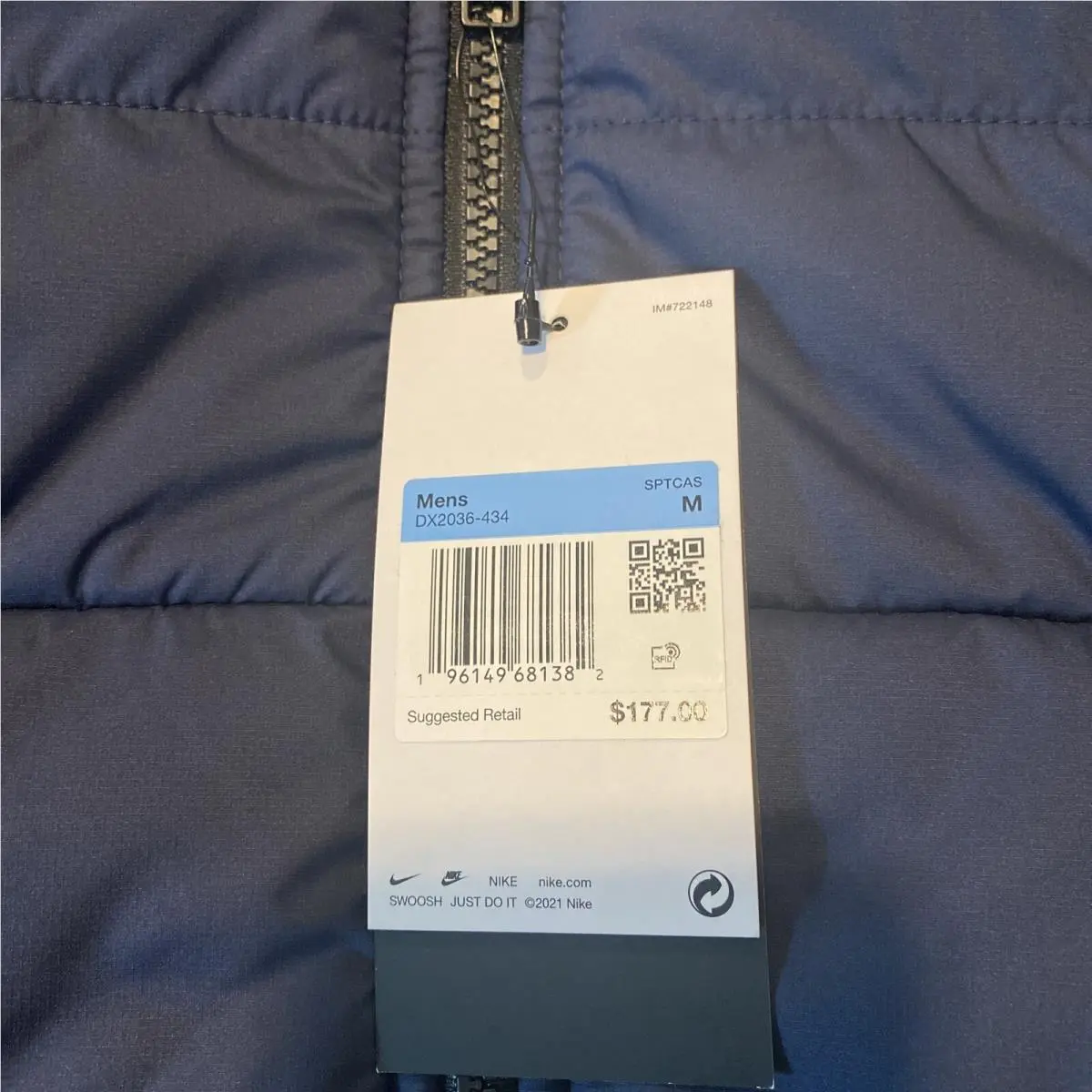 Nike clothing - Nike Dri-Fit - DX2036434 - Blue 1