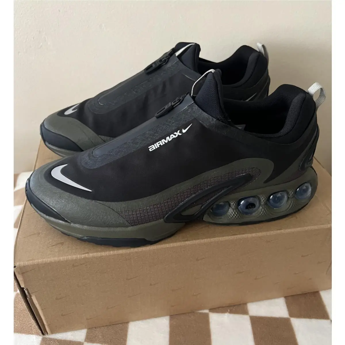 Nike shoes - Nike Air Max DN - Air Max - HQ8605 002 - Black/Cargo Khaki/Stone 9