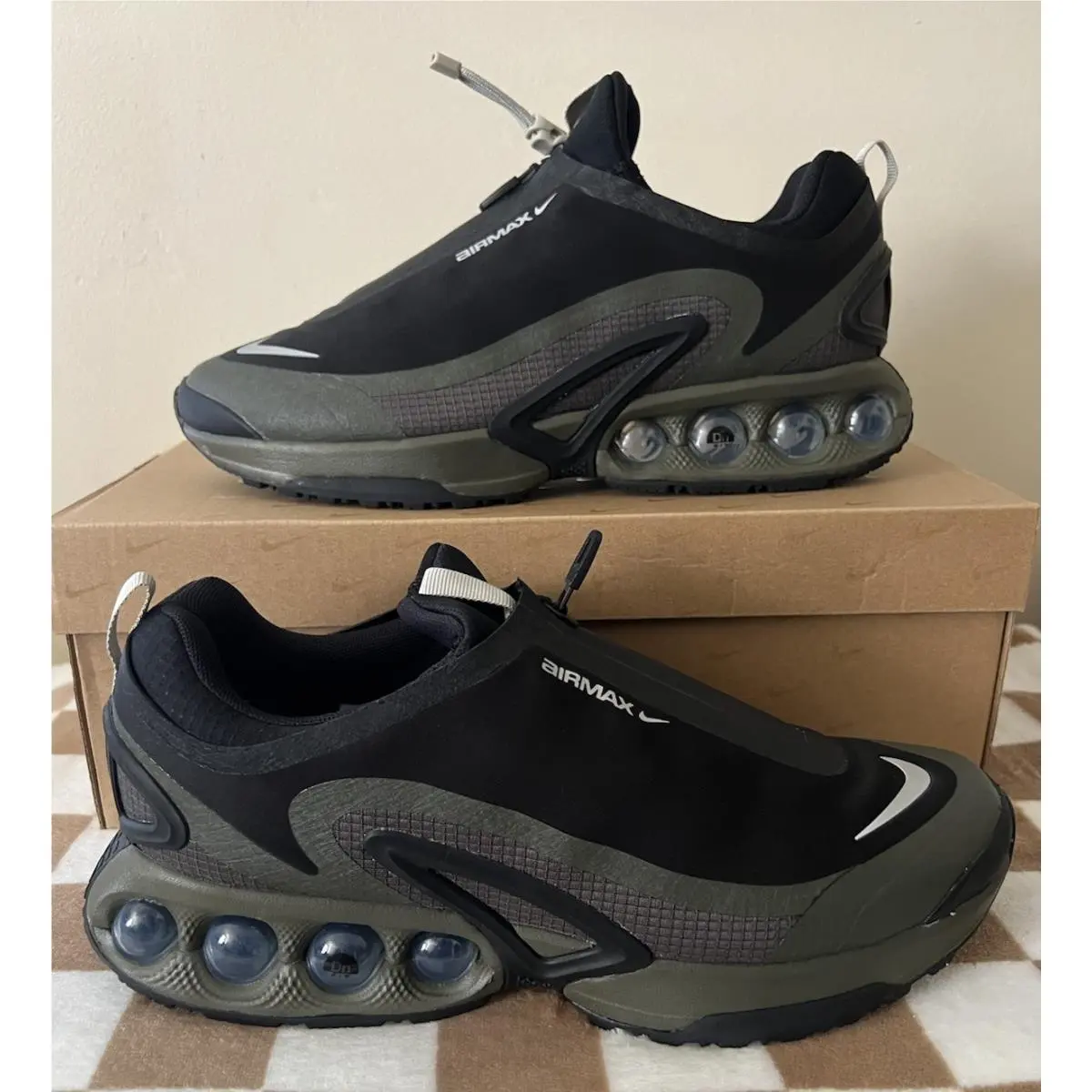 Nike shoes - Nike Air Max DN - Air Max - HQ8605 002 - Black/Cargo Khaki/Stone 1