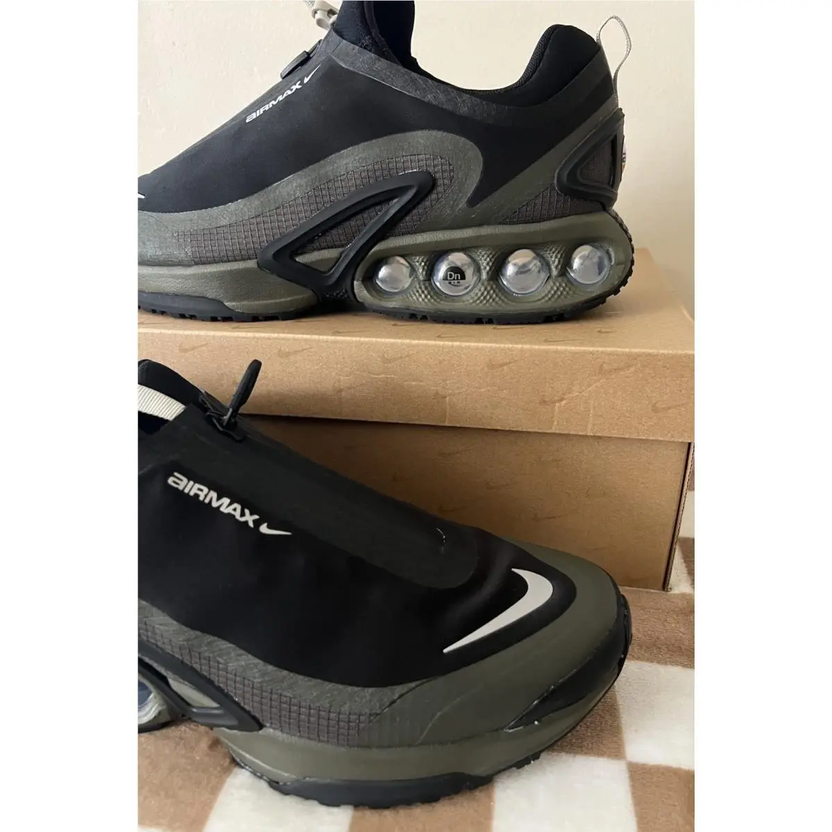 Nike shoes - Nike Air Max DN - Air Max - HQ8605 002 - Black/Cargo Khaki/Stone 3