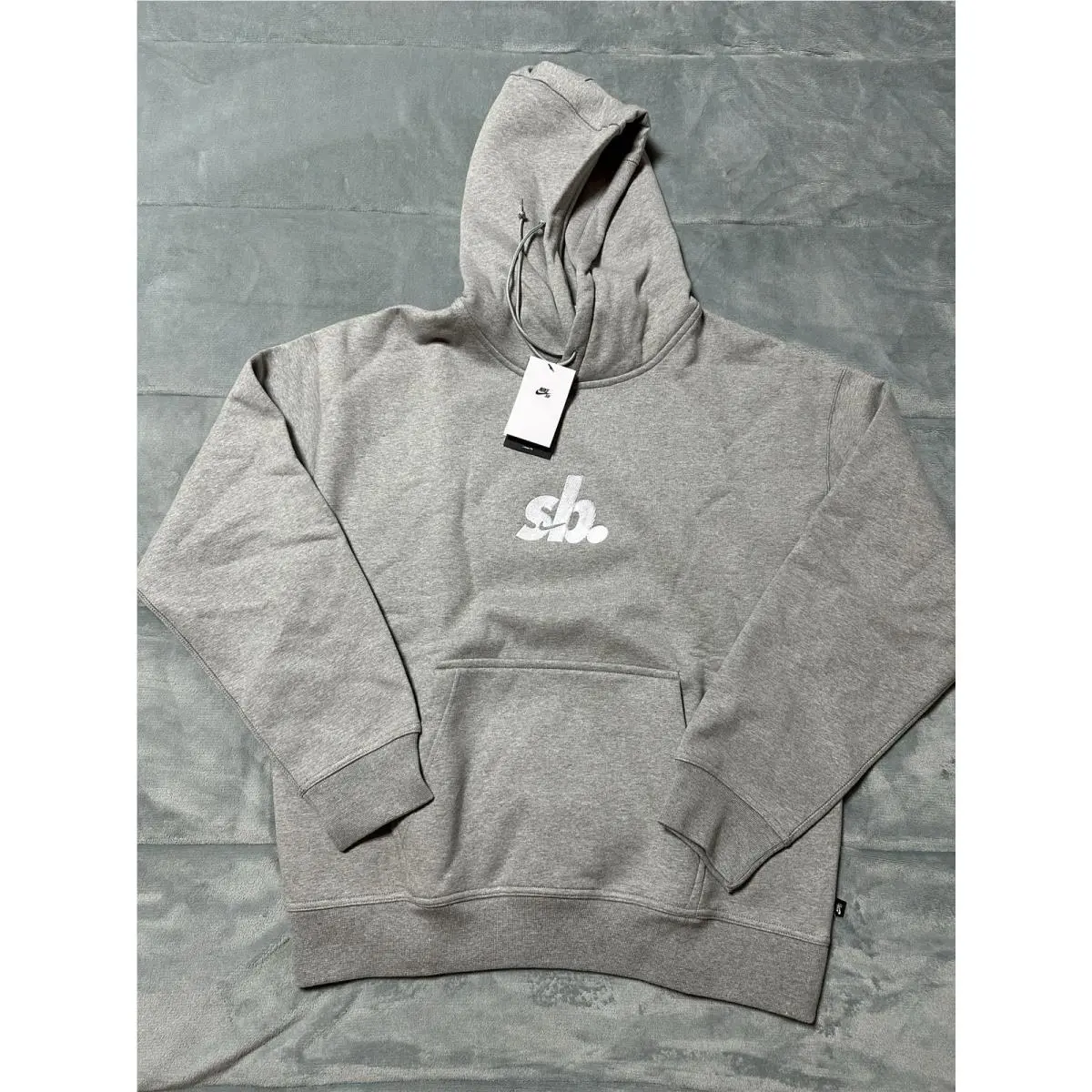 Sz XL Men Nsw Nike SB Fleece Pullover Gray Sportswear FN2499-063