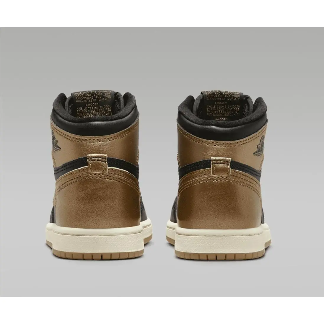 Nike shoes - Jordan 1 - FD1412071 - Black/Sail/Metallic Gold (UPC: 197596182019) 5