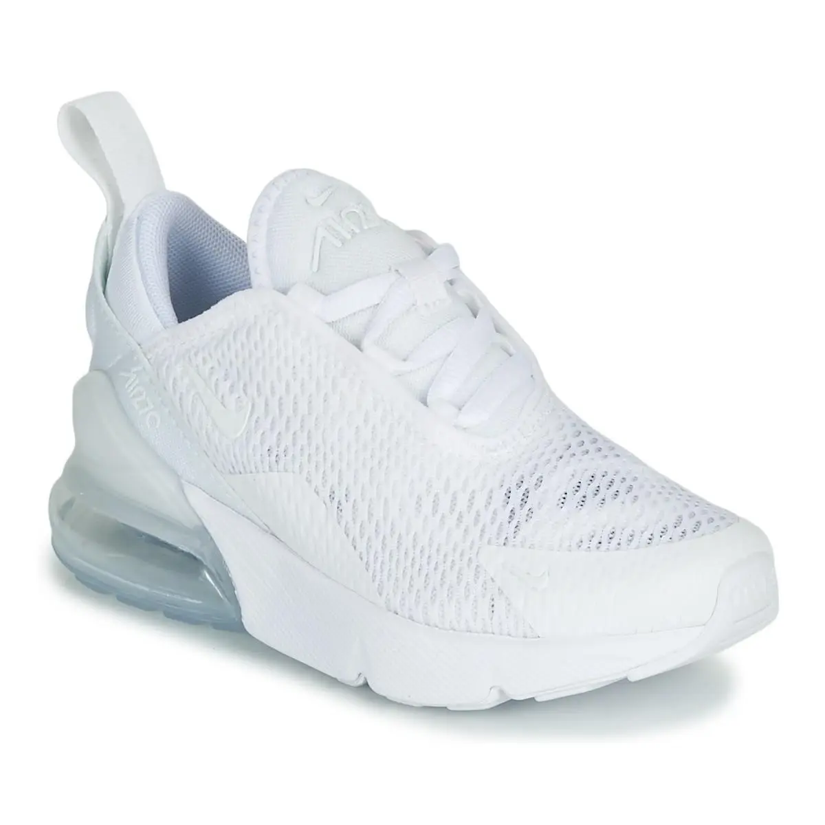 Little Kids Nike Air Max 270 White/metallic Silver/white AO2372 103 - 12