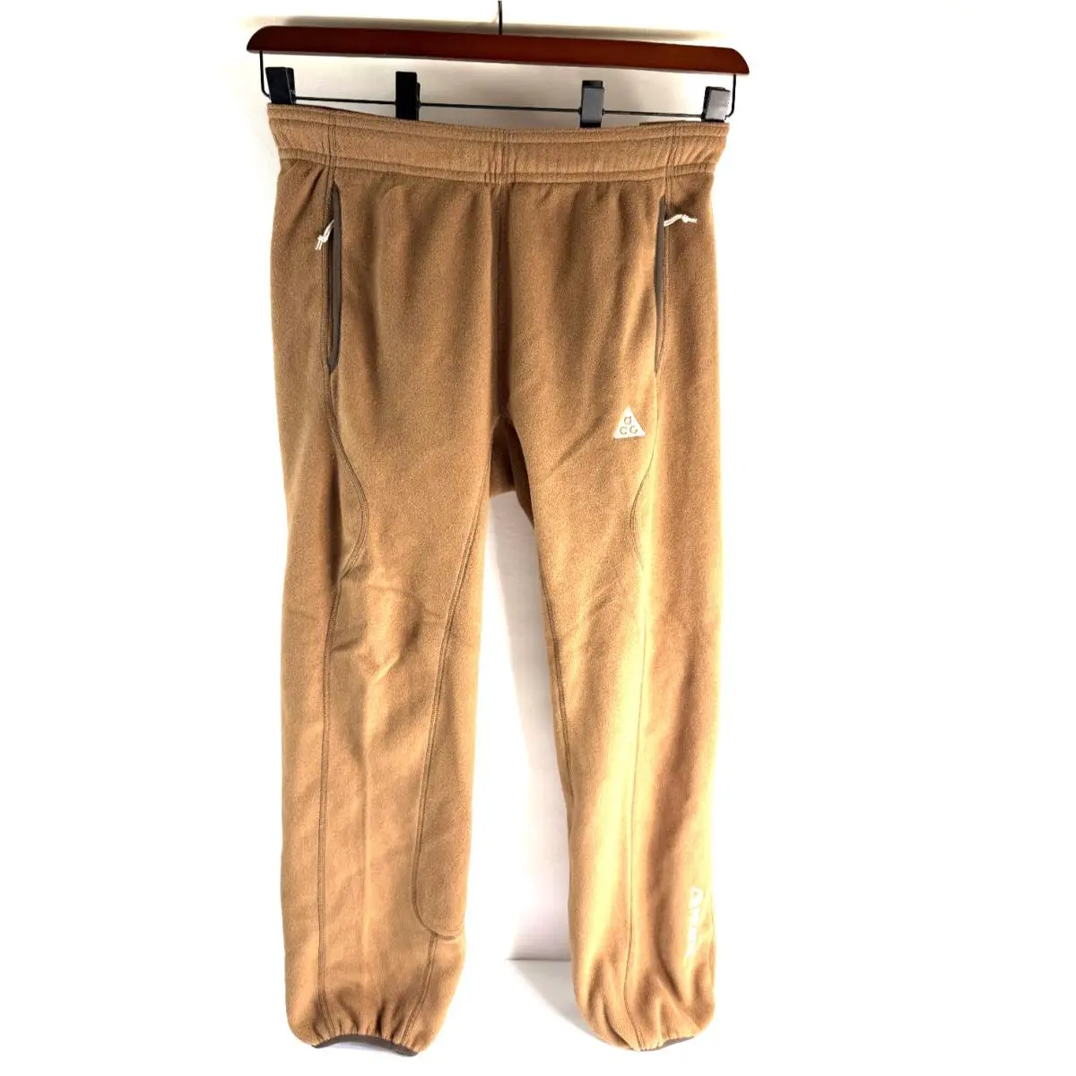 Nike Acg Wolf Tree Insulated Fleece Joggers Brown Mens Size Medium HV1123-235