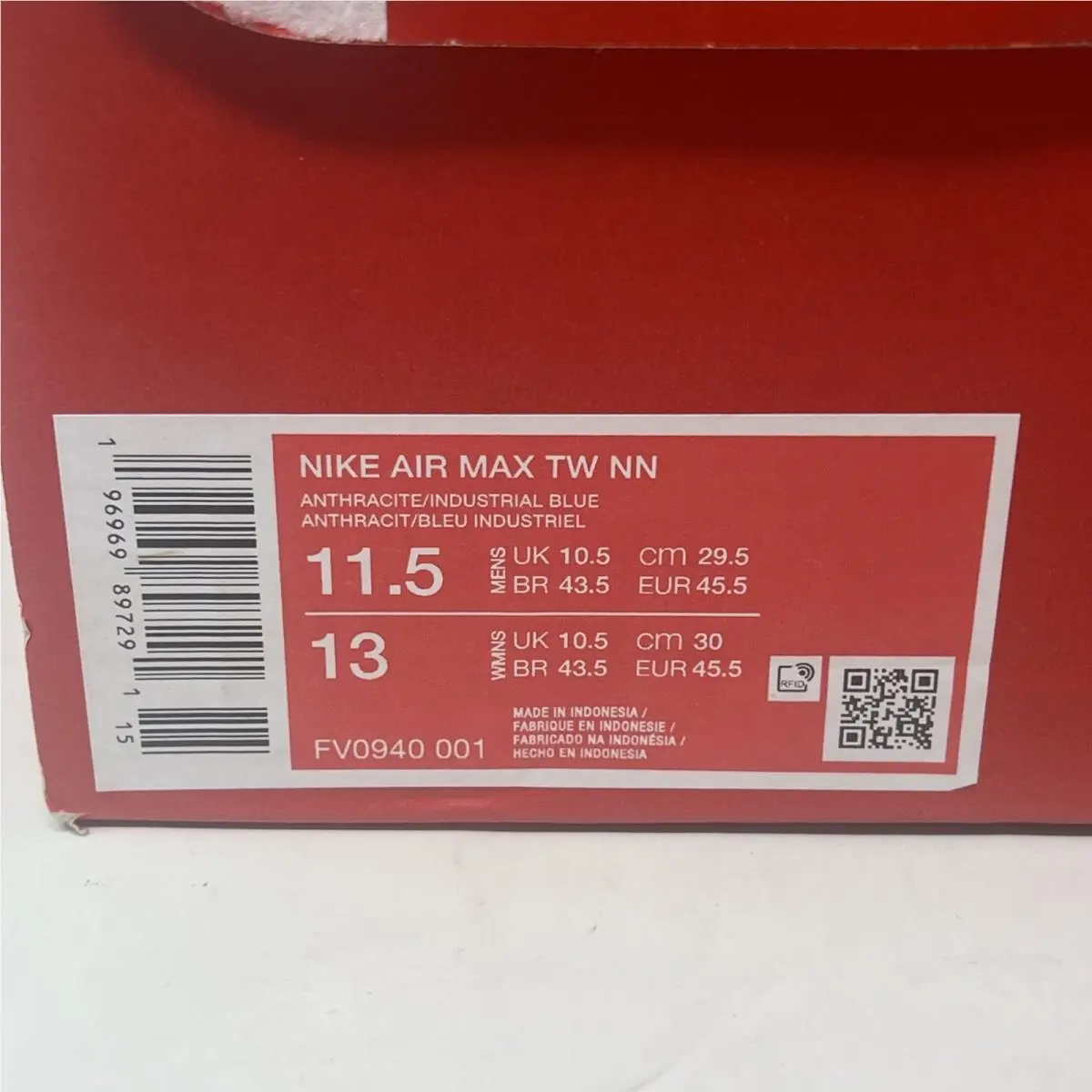 Nike shoes - Nike Air Max TW - Air Max - Gray (UPC: 196969897291) 10