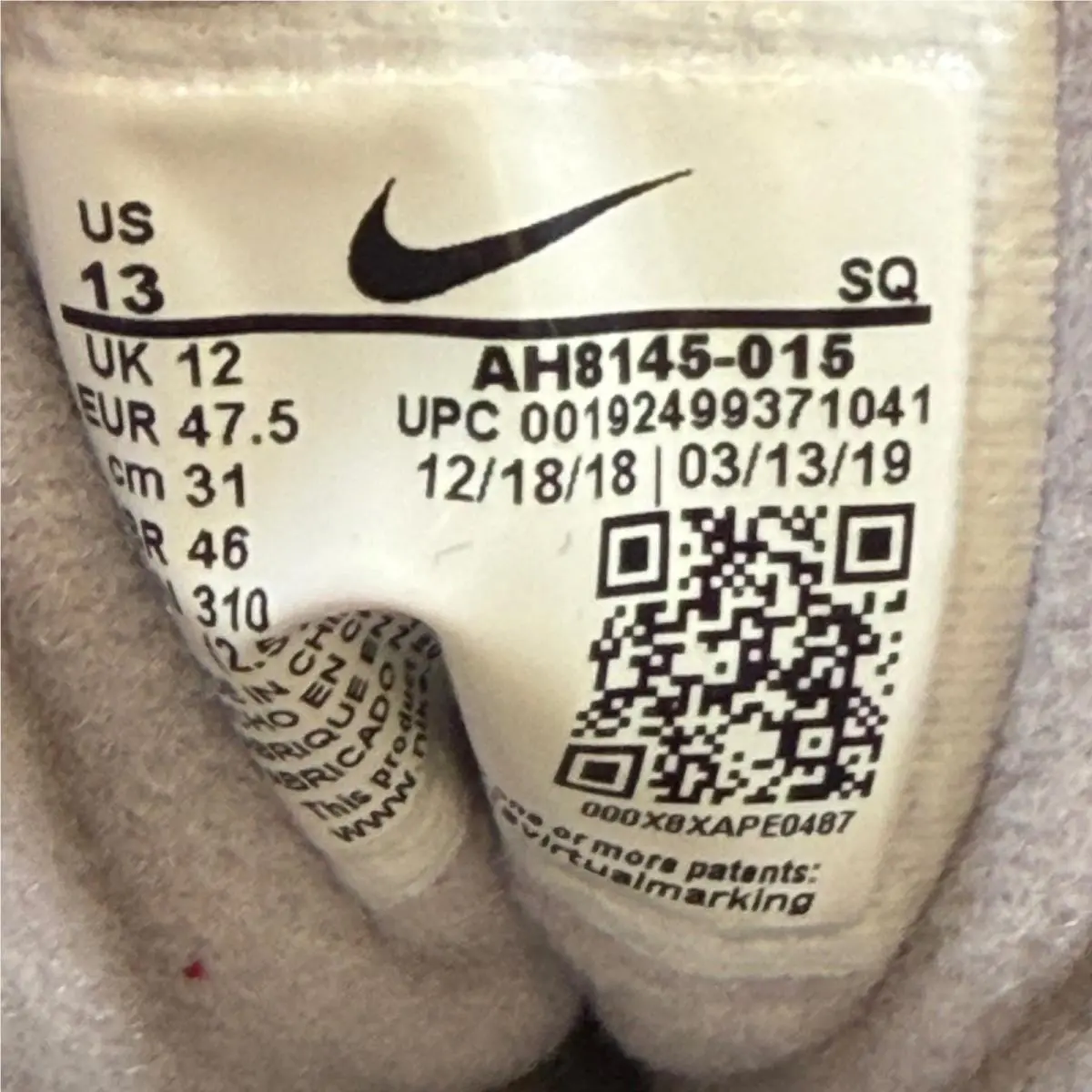 Nike shoes - Nike Air Max 1 Atmosphere Grey Fresh Mint AH8145-015 - Gray 5