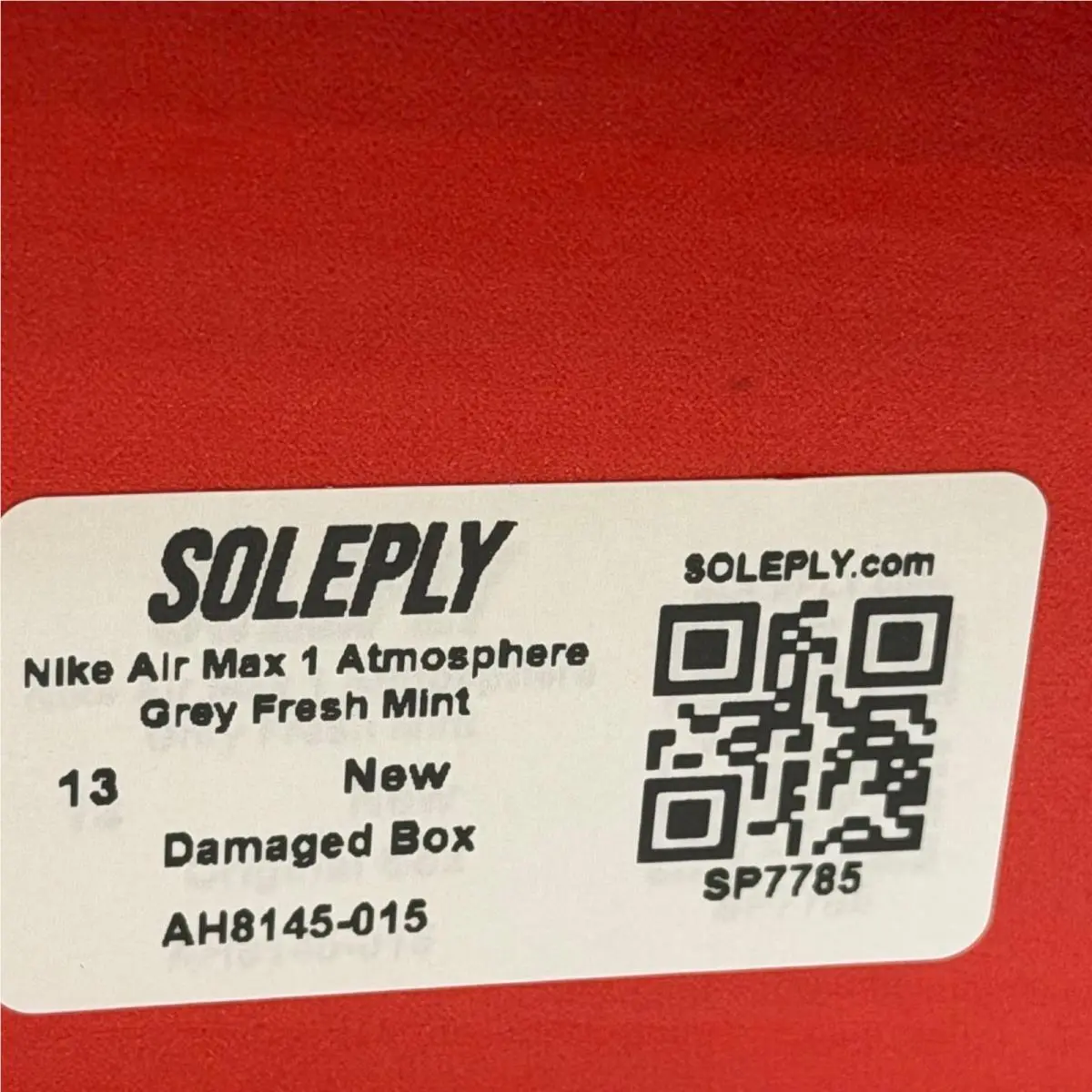 Nike shoes - Nike Air Max 1 Atmosphere Grey Fresh Mint AH8145-015 - Gray 6