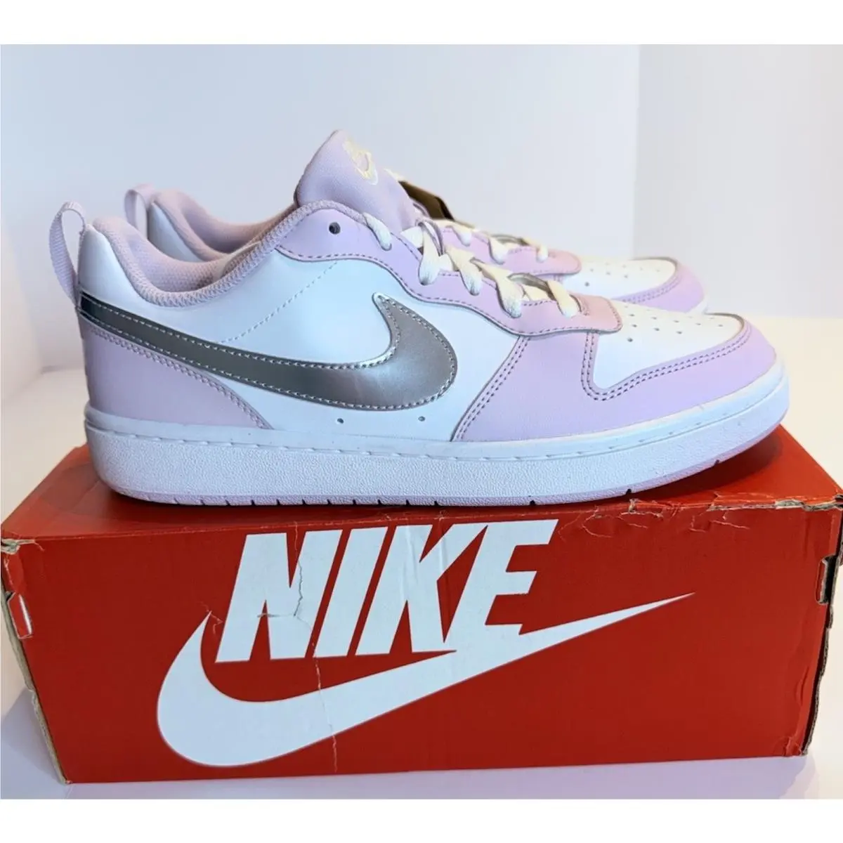 Nike shoes - Court Low - Court Low - Lavender/Silver/White 0