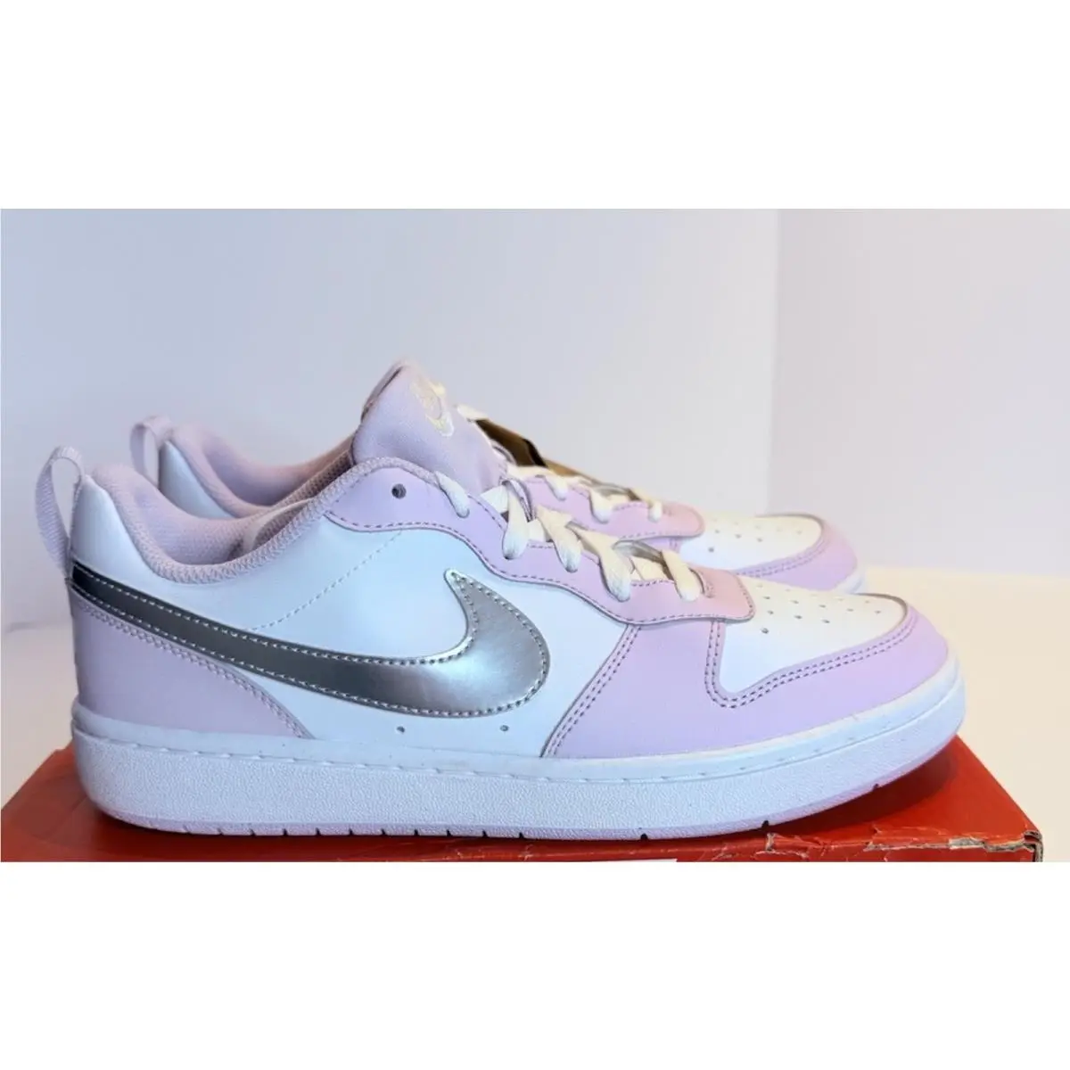 Nike shoes - Court Low - Court Low - Lavender/Silver/White 3