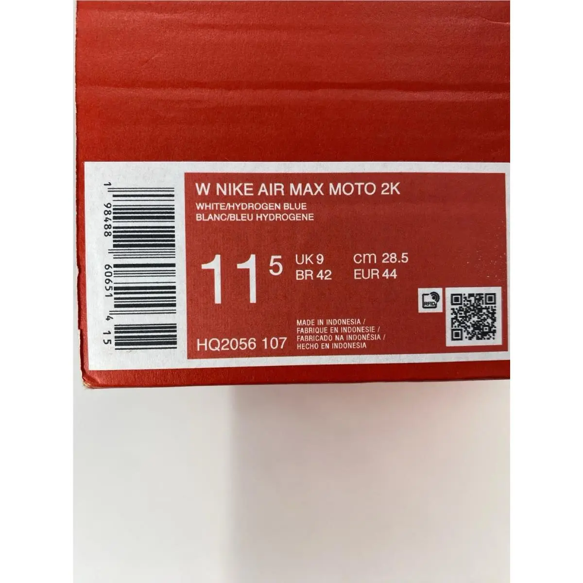 Nike shoes - Nike Air Max 2 - Air Max - HQ2056 107 - White/Hydrogen Blue (UPC: 198488606514) 8