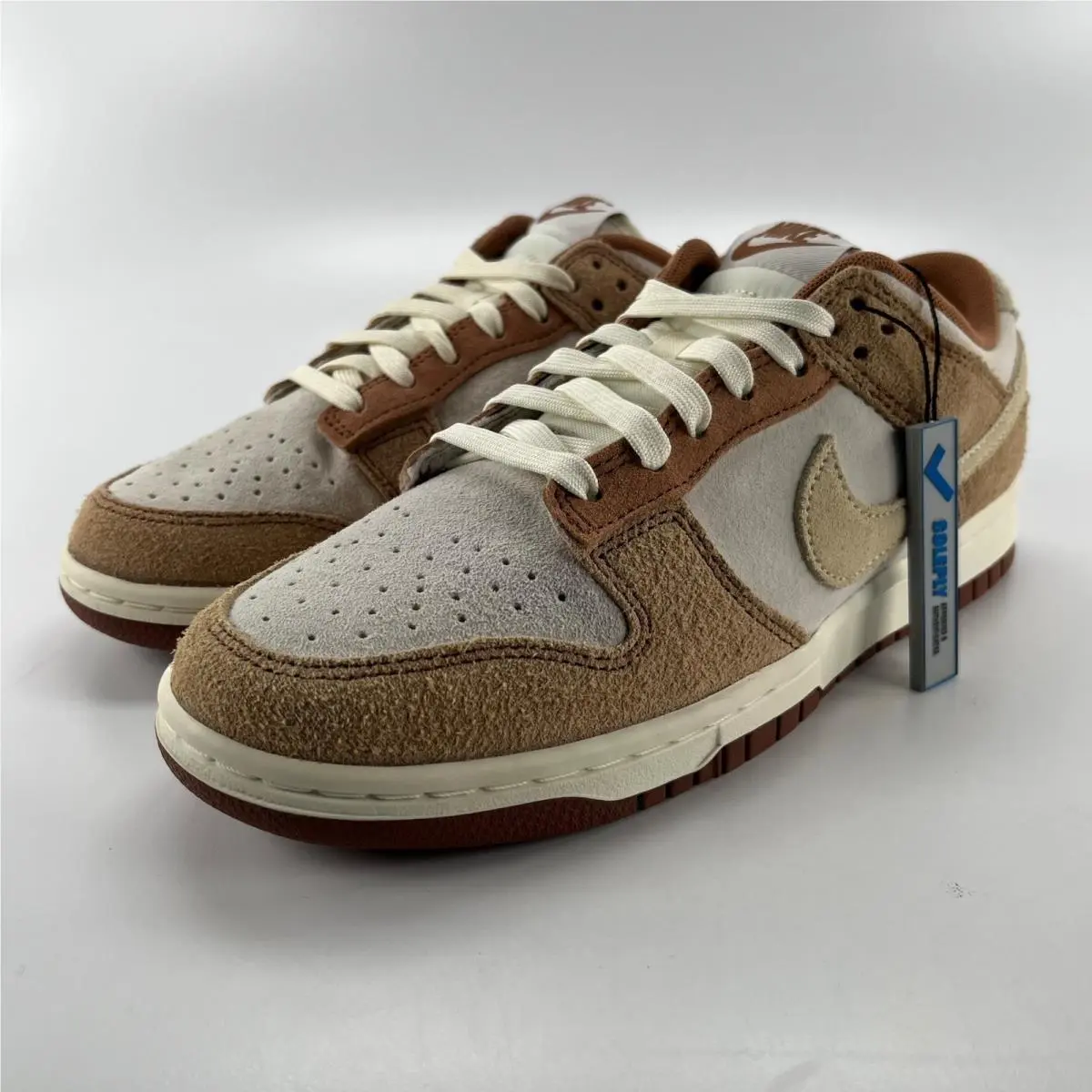 Nike Dunk Low Retro Prm Medium Curry Sail Fossil DD1390-100 Mens Size 8