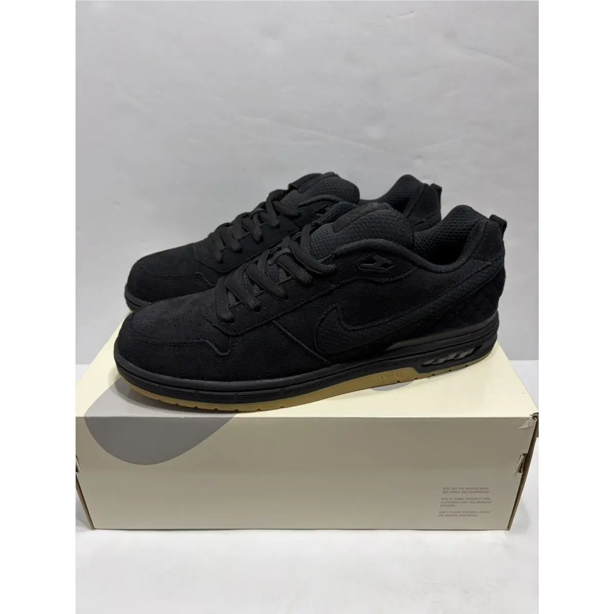 SB Zoom Air Paul Rodriguez 1 Black / Gum IQ6827-001 - Size 11.5 by Nike