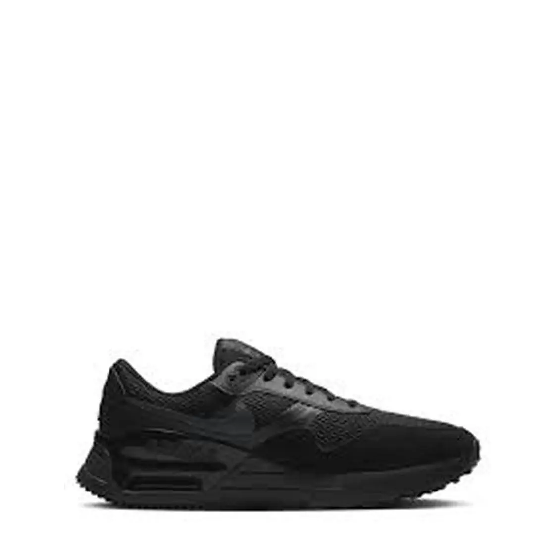 Nike Air Max Systm Men`s Triple Black Anthracite Size 7.5 Box DM9537-004