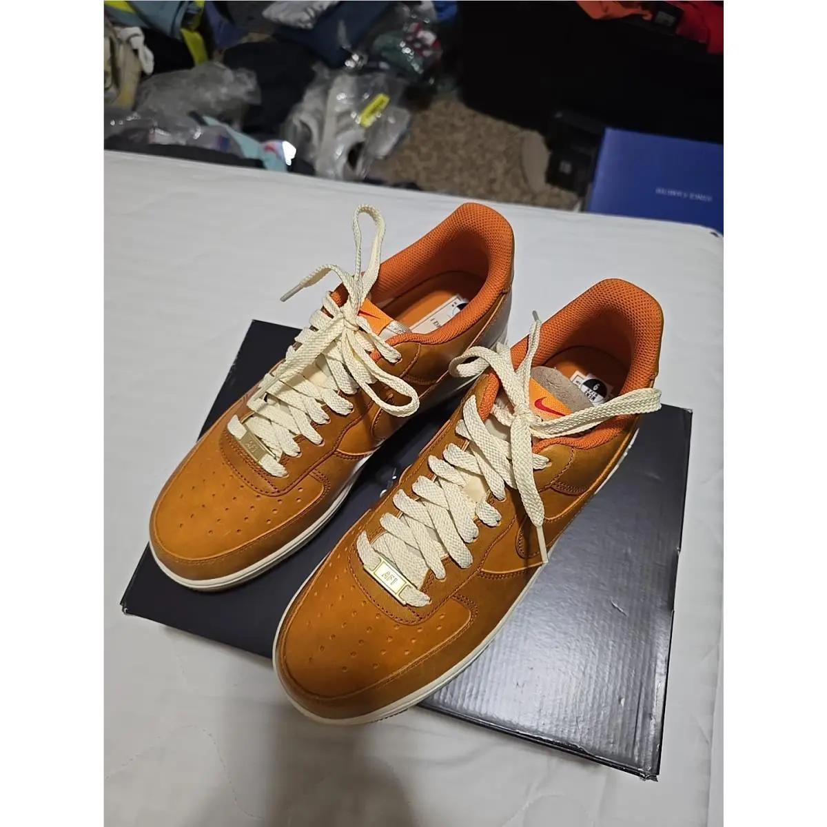 Nike Air Force 1. Men 8.5 110% Bnwb 110% Authentic. Rare Color Style. Great