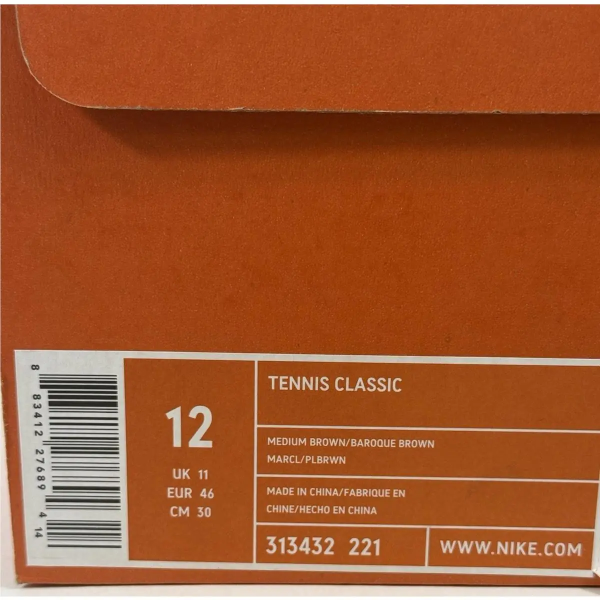 Nike shoes - Nike Tennis Classic - Tennis Classic - 313432-221 - Brown 9