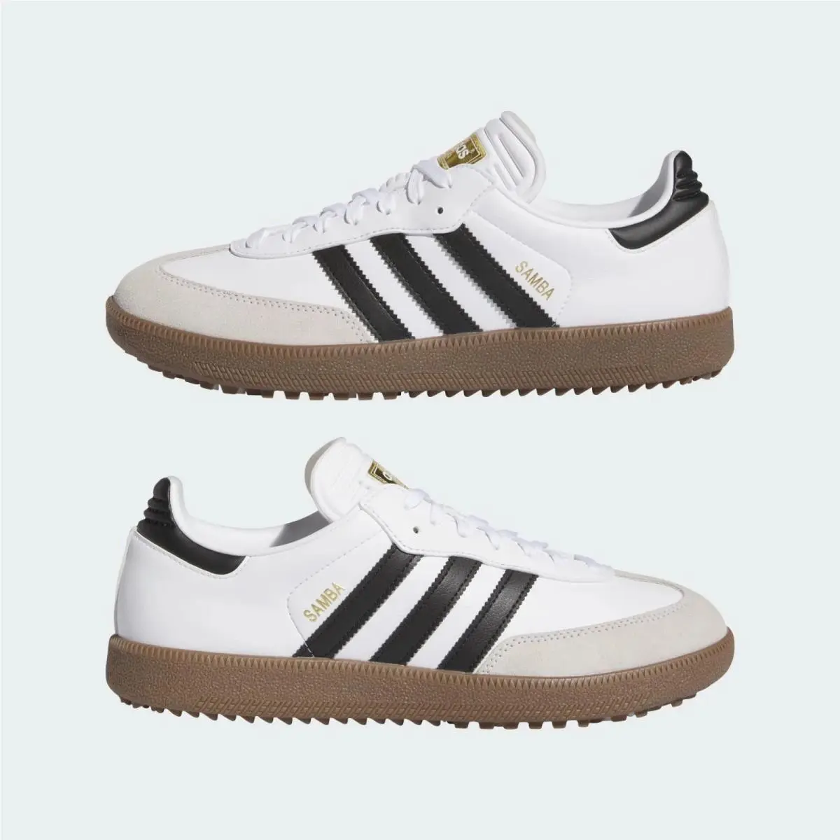 Nike Adidas Men`s Size 14 Samba Golf Cloud White Core Black Gum IH5167 Nby