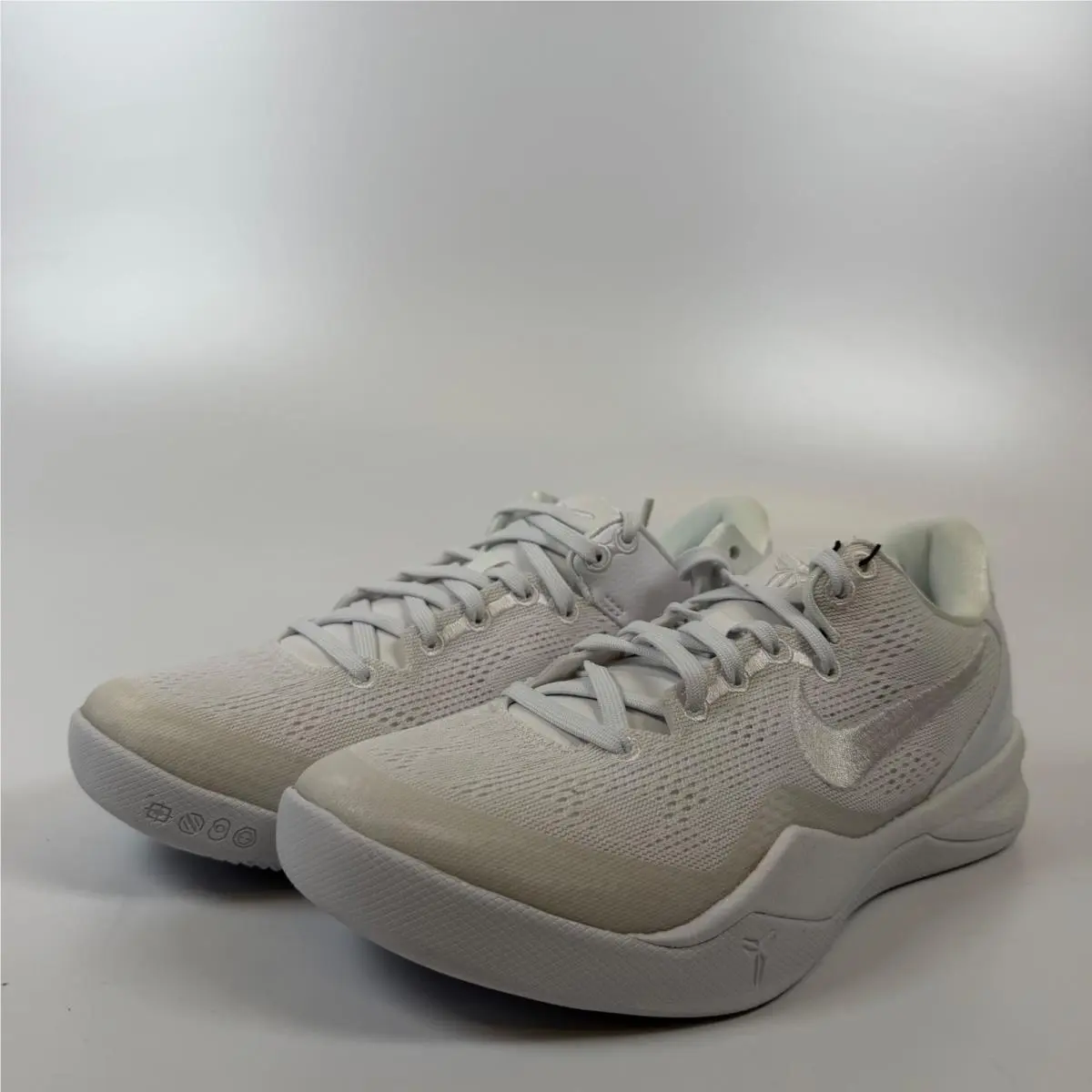 Nike Kobe 8 Protro Halo White Basketball Shoes FJ9364-100 Mens Size 6